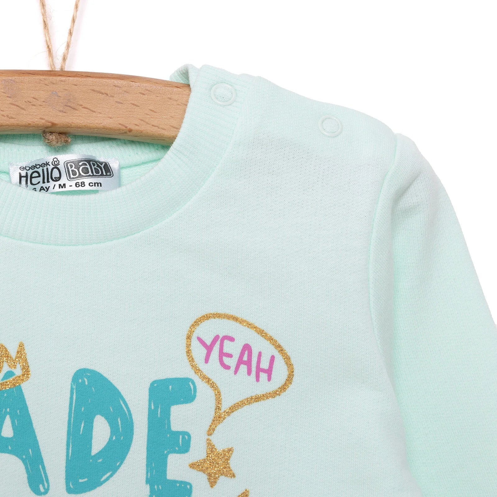 HelloBaby Basic Baby Girl Sweatshirt - Multicolour - ebebek - Black Friday