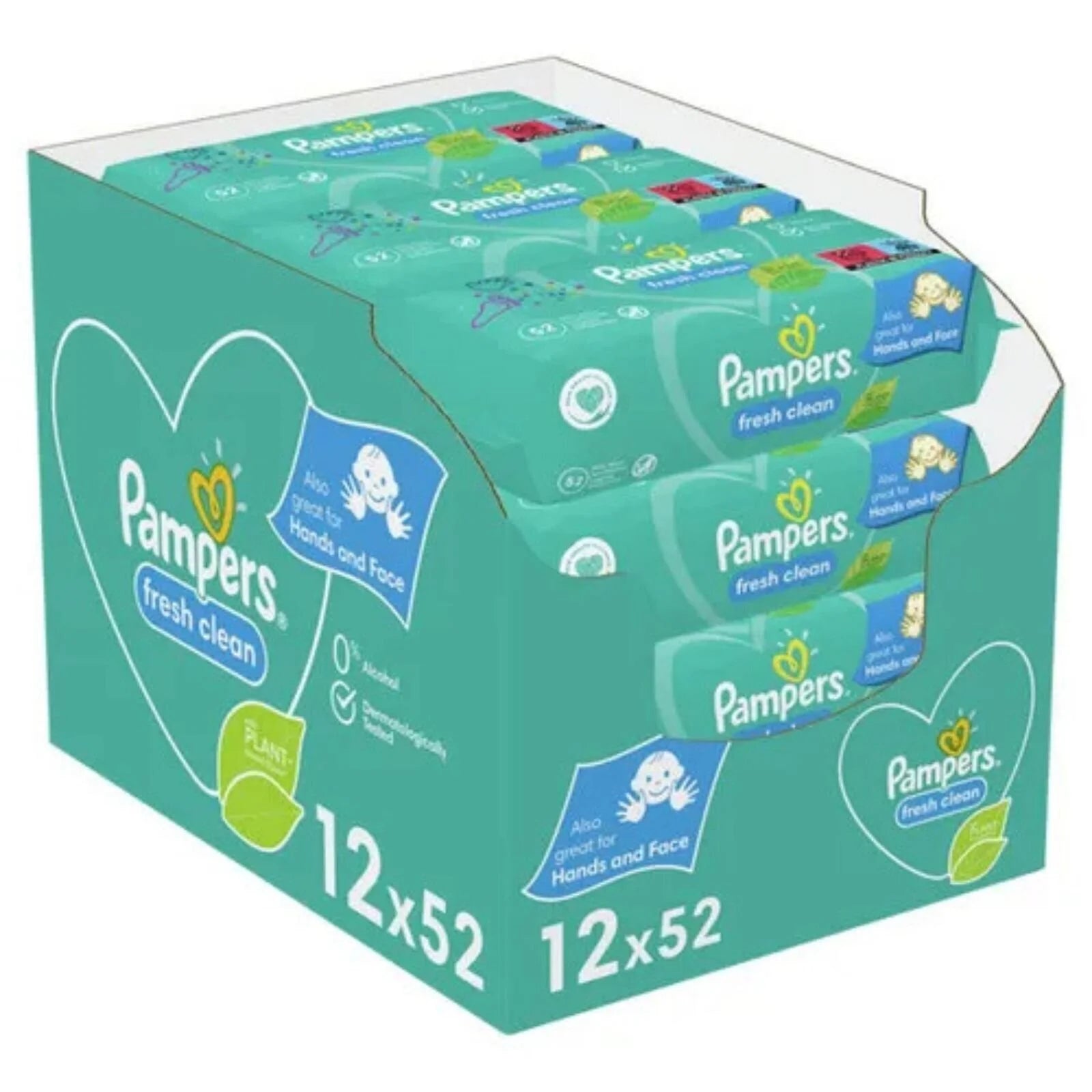Pampers Baby Wipes Scented 12x52 pcs - ebebek - Black Friday