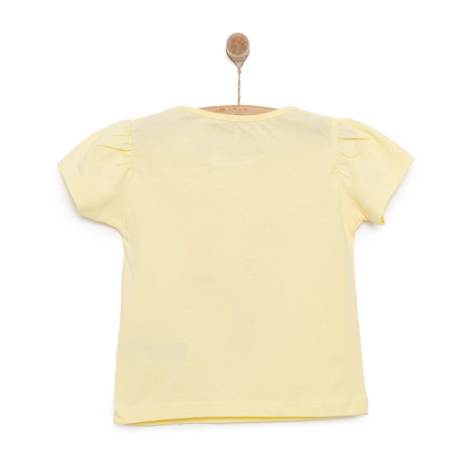 HelloBaby Basic Girl Flowers Printed T-shirt - Light Yellow - ebebek - Black Friday