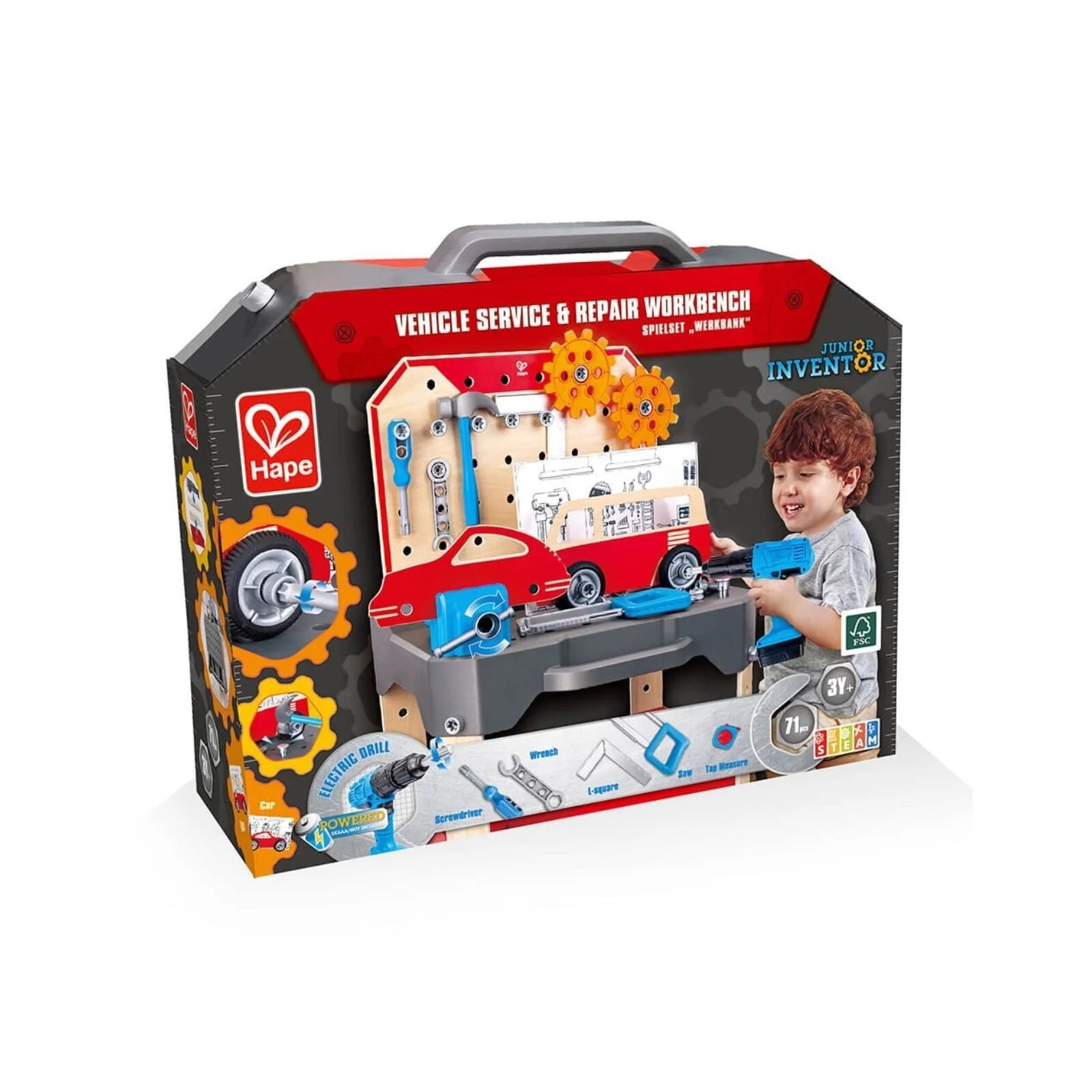 Hape Vehicle Service & Repair Workbench - ebebek - Black Friday