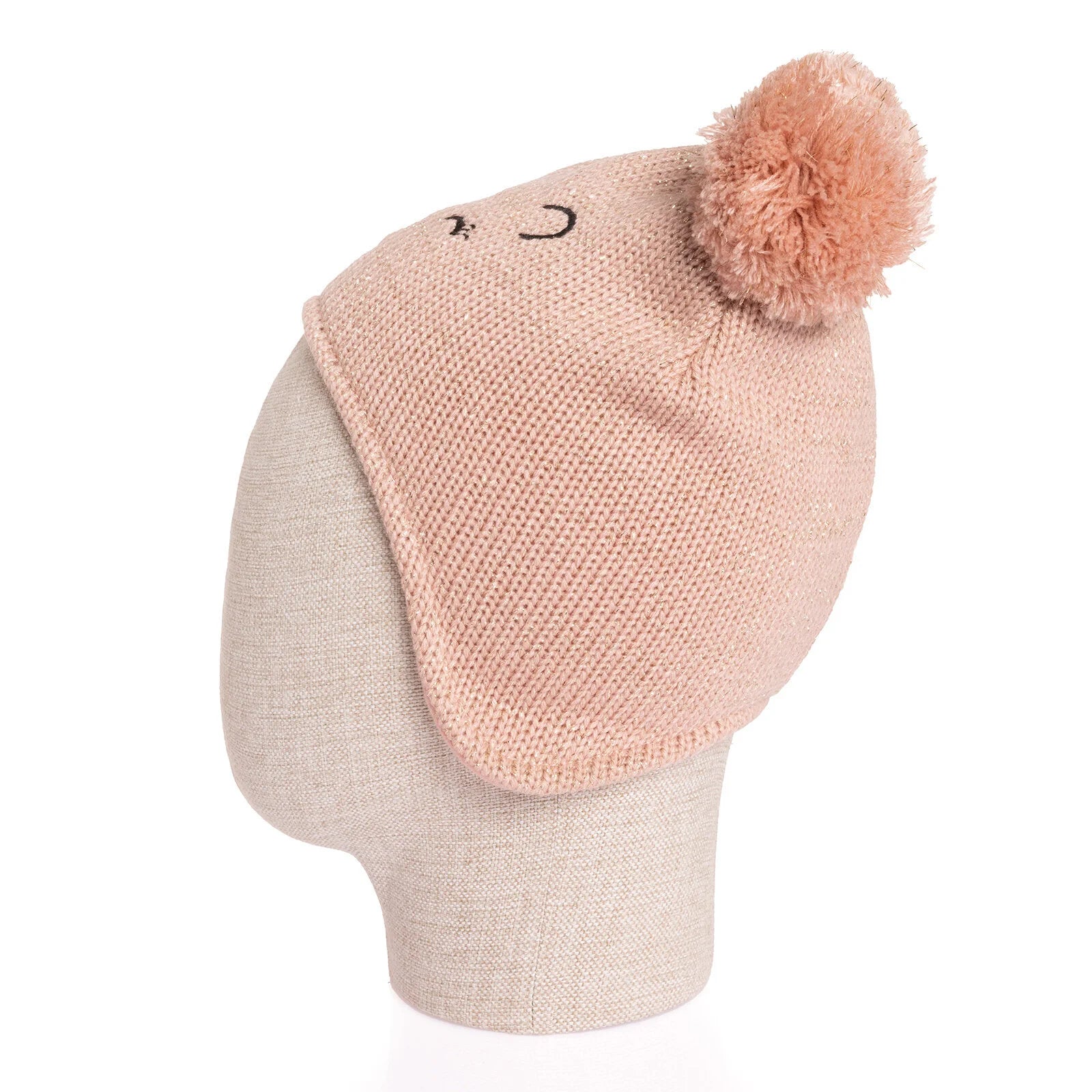 Fonem Baby Girl Animal Printed Beanie - Powder - ebebek - Black Friday