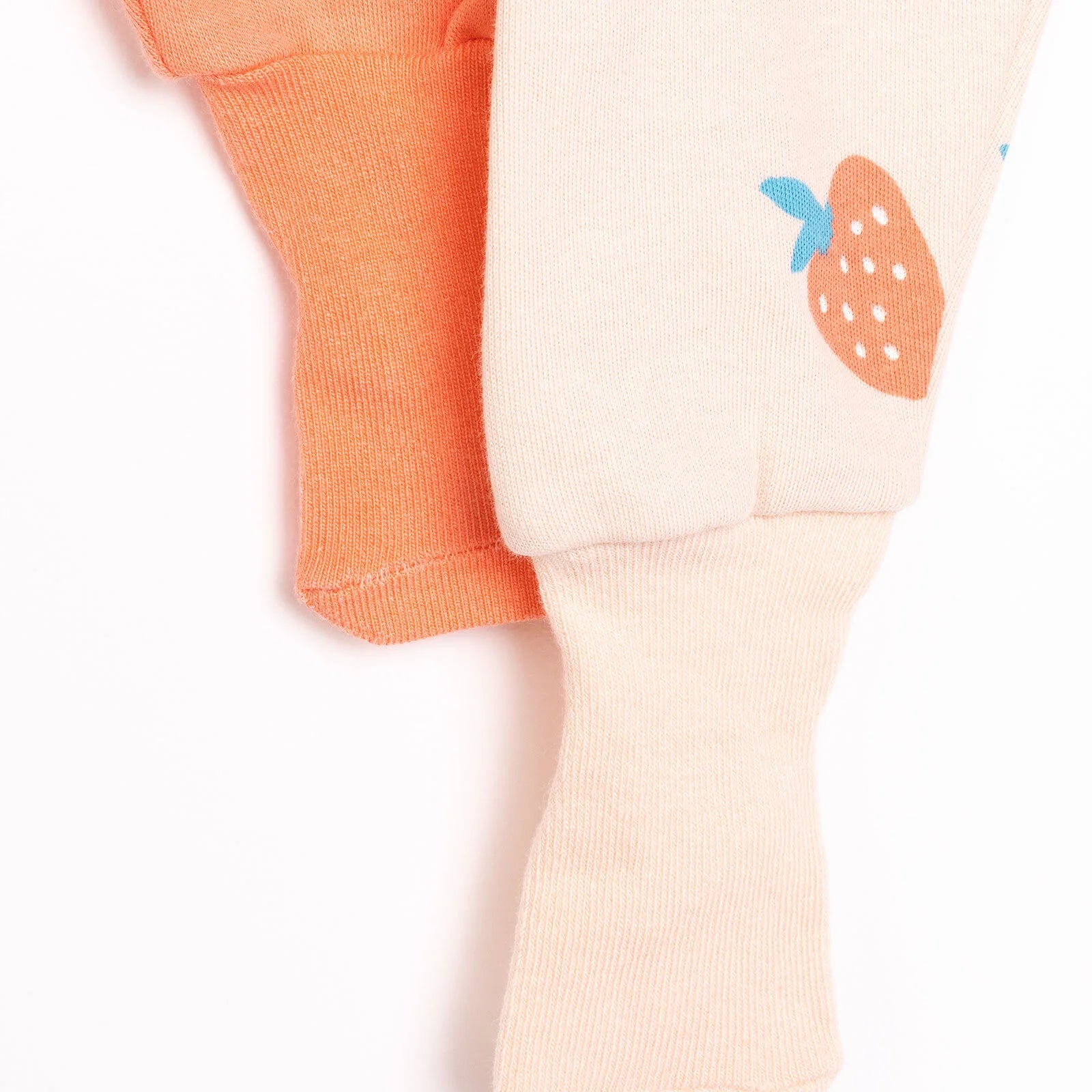HelloBaby Baby Girl 2 Pcs Footed Bottom - Coral - ebebek - Black Friday