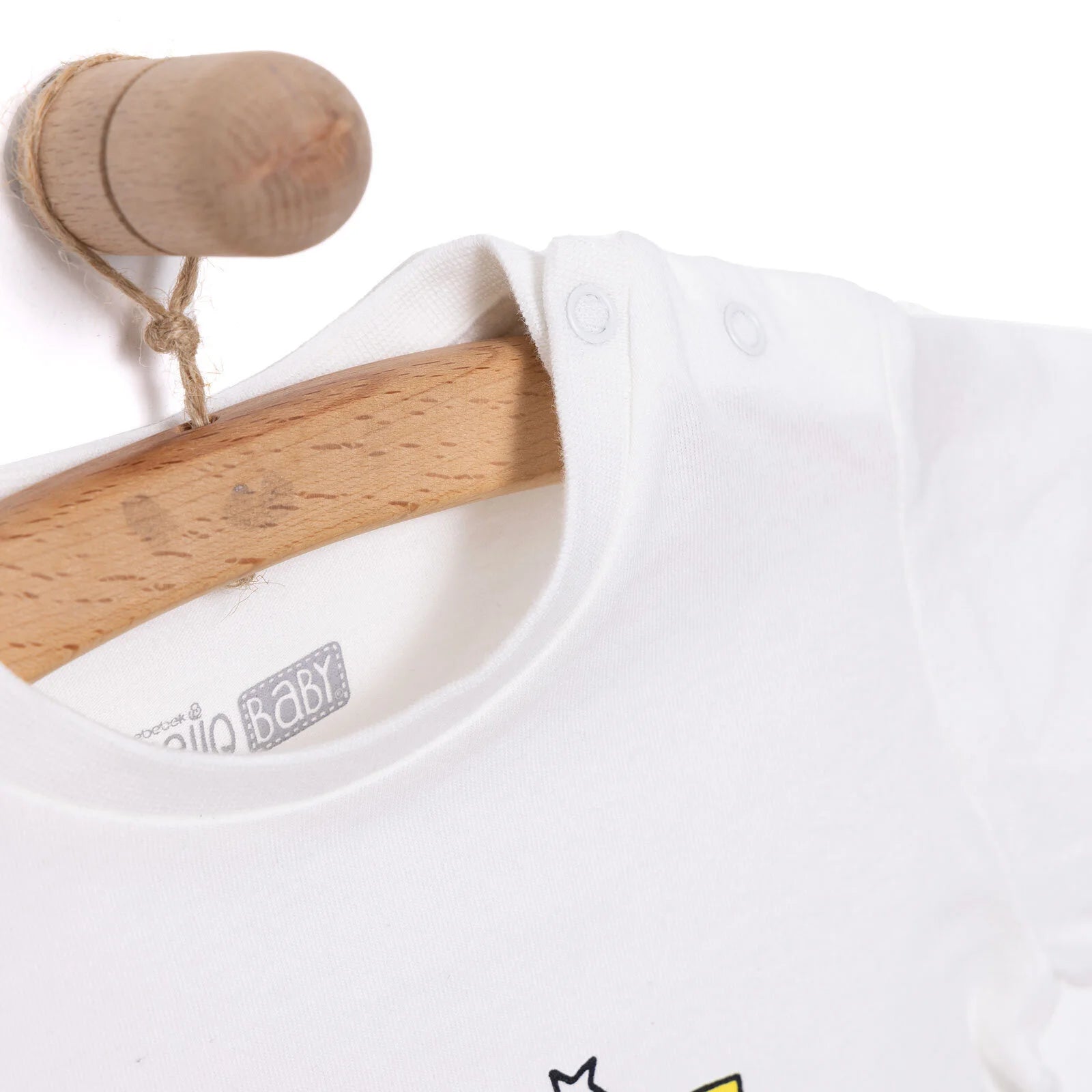 HelloBaby Basic T-shirt - Ecru - ebebek - Black Friday