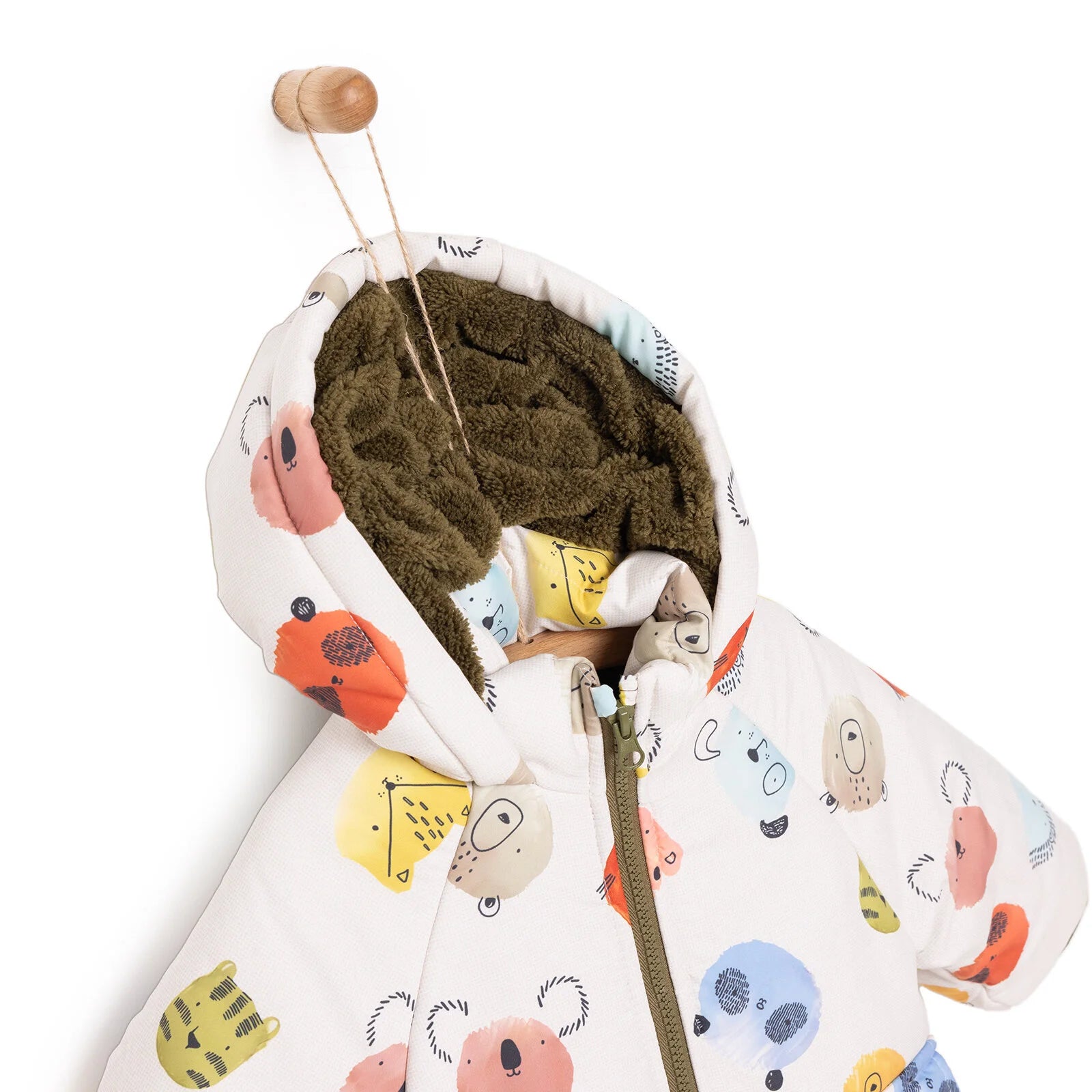 Midimod Basic Boy Animal Printed Coat - Printed - ebebek - Black Friday