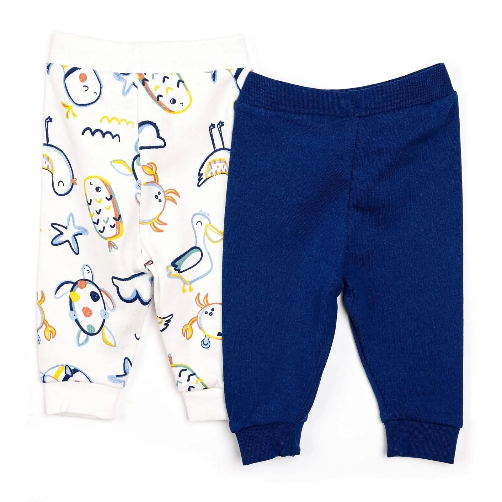 HelloBaby Basic Turtle Pattern Booties 2 pcs - Navy Blue - ebebek - Black Friday