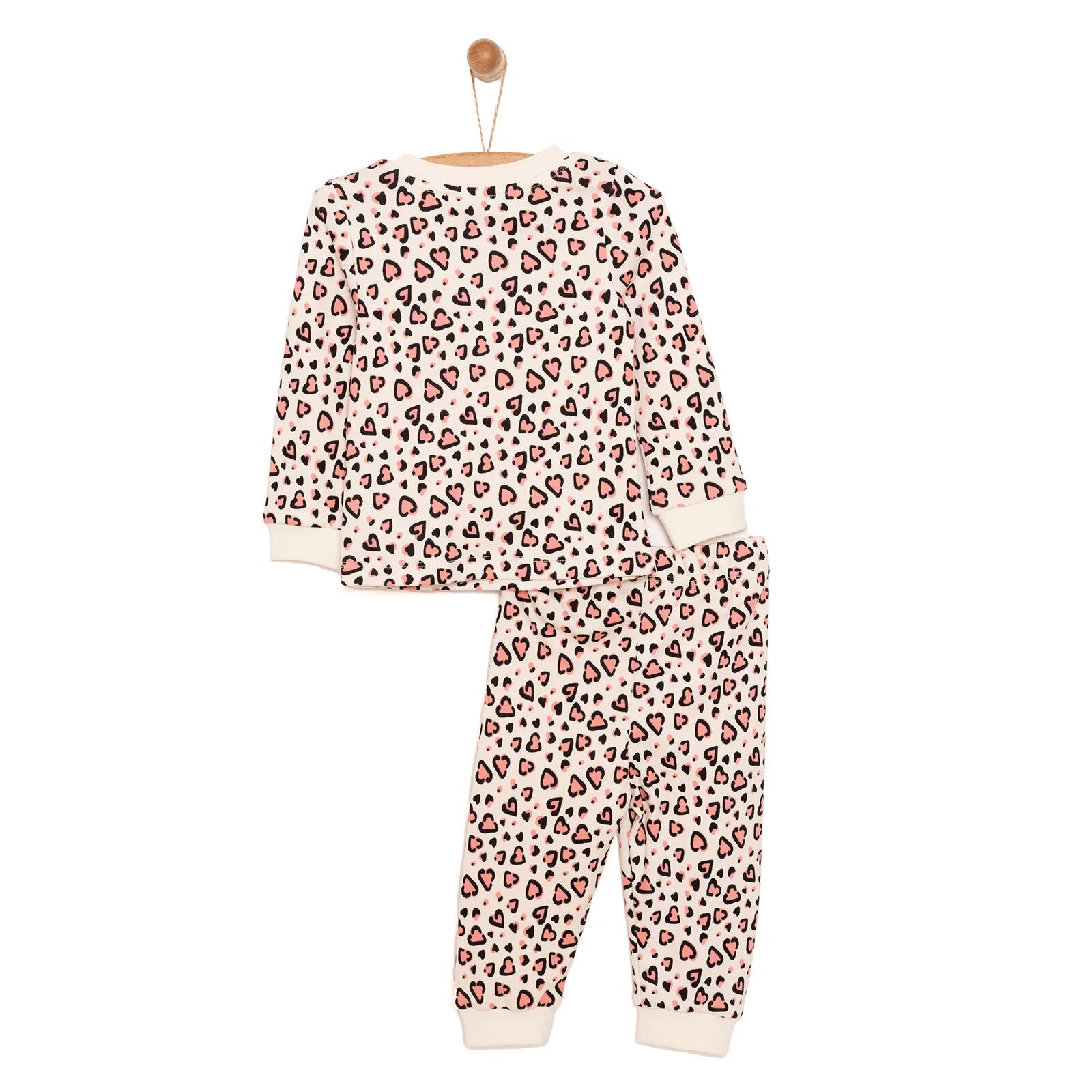 HelloBaby Baby Girl Long Sleeve Pyjamas Set - Ecru - ebebek - Black Friday