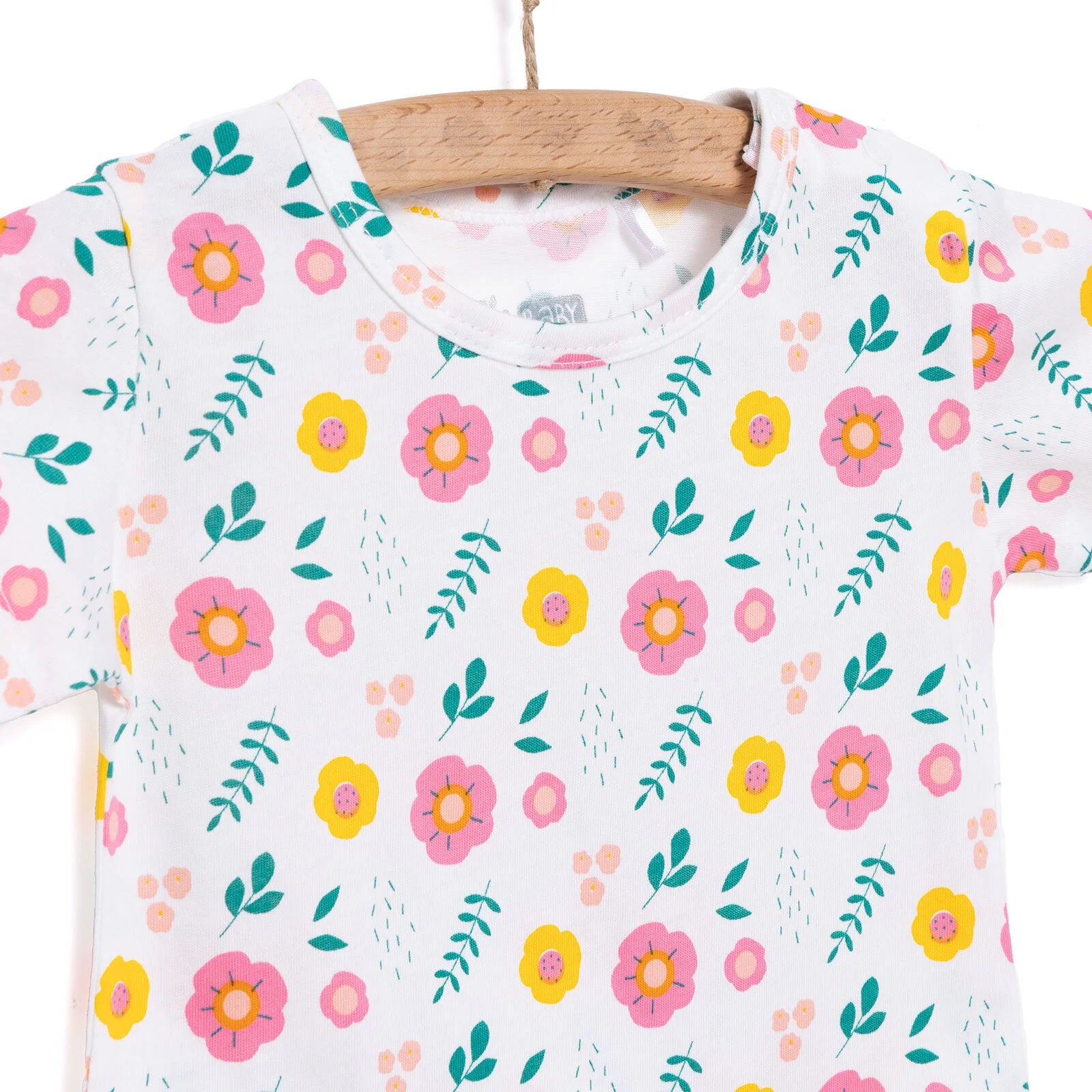 HelloBaby Girl Short Overalls - Ecru - ebebek - Black Friday