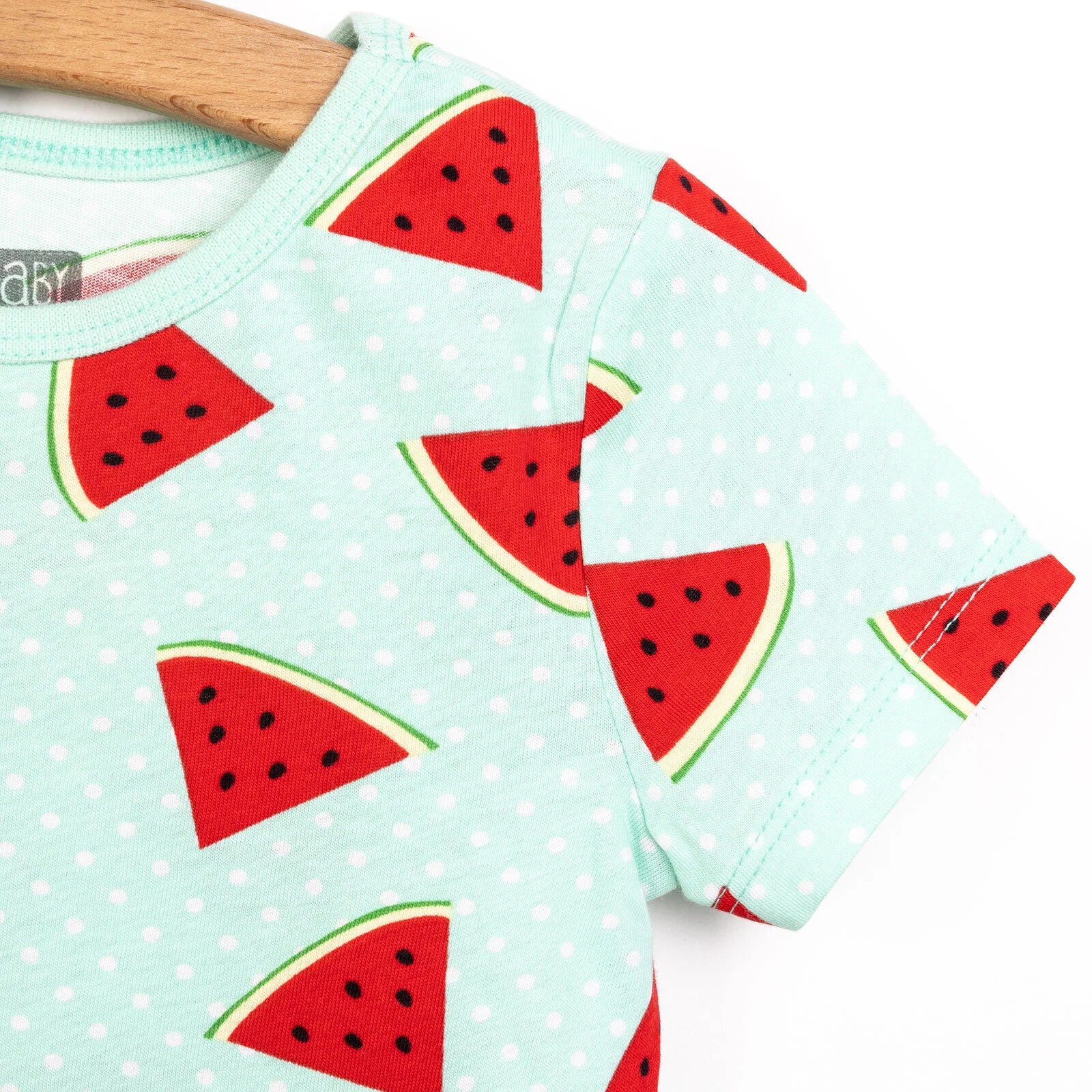 HelloBaby Baby Girl Short Sleeve Pyjamas Set - Blue - ebebek - Black Friday