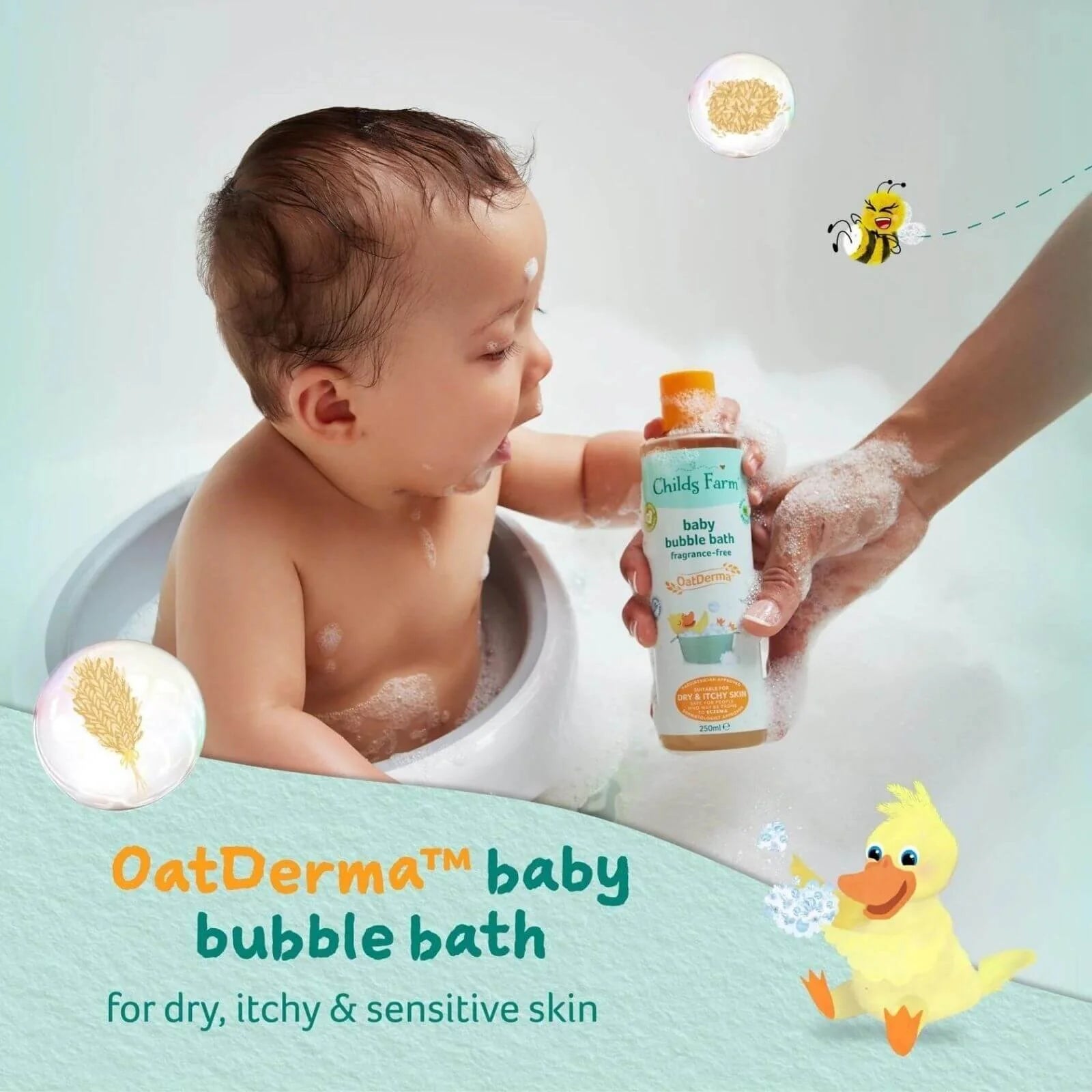 Childs Farm Oatderma Baby Bubble Bath 250ml - ebebek - Black Friday