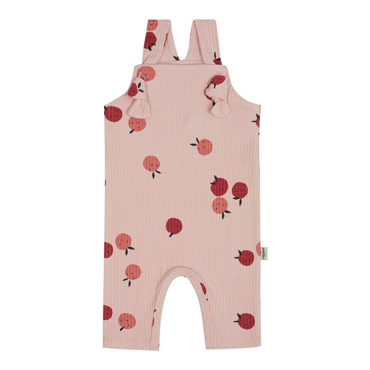 Antebies Apple Love Rib Overalls Pink - ebebek - Black Friday