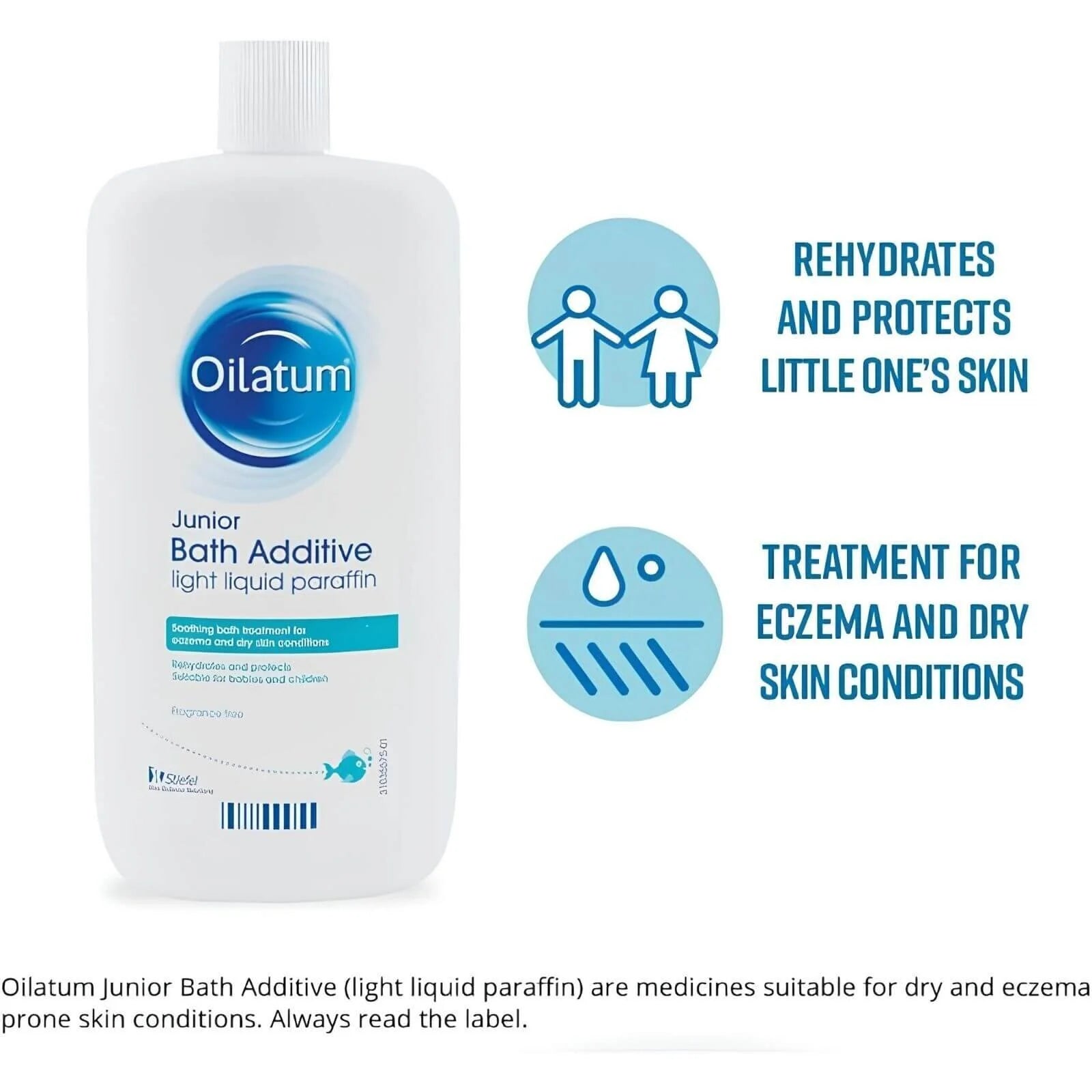 Oilatum Junior Bath Additive 600ml - ebebek - Black Friday