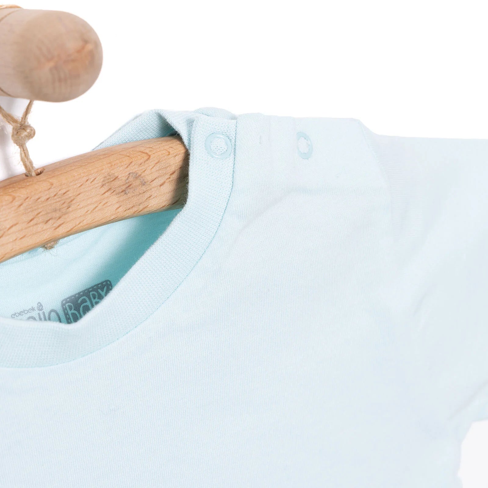 HelloBaby Basic Baby Boy T-Shirt - Light Blue - ebebek - Black Friday