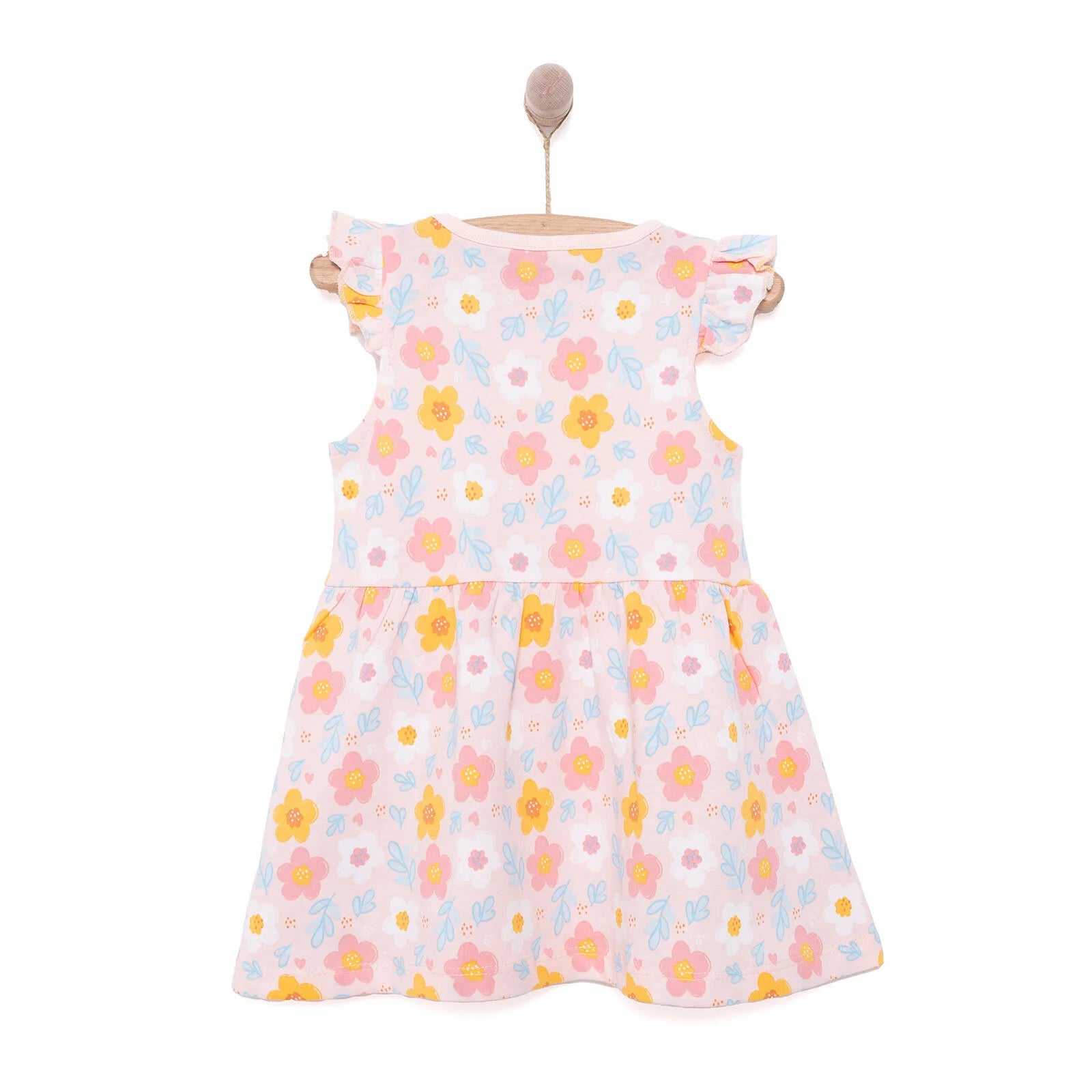 HelloBaby Basic Girl Daisy Printed Dress - Pink - ebebek - Black Friday