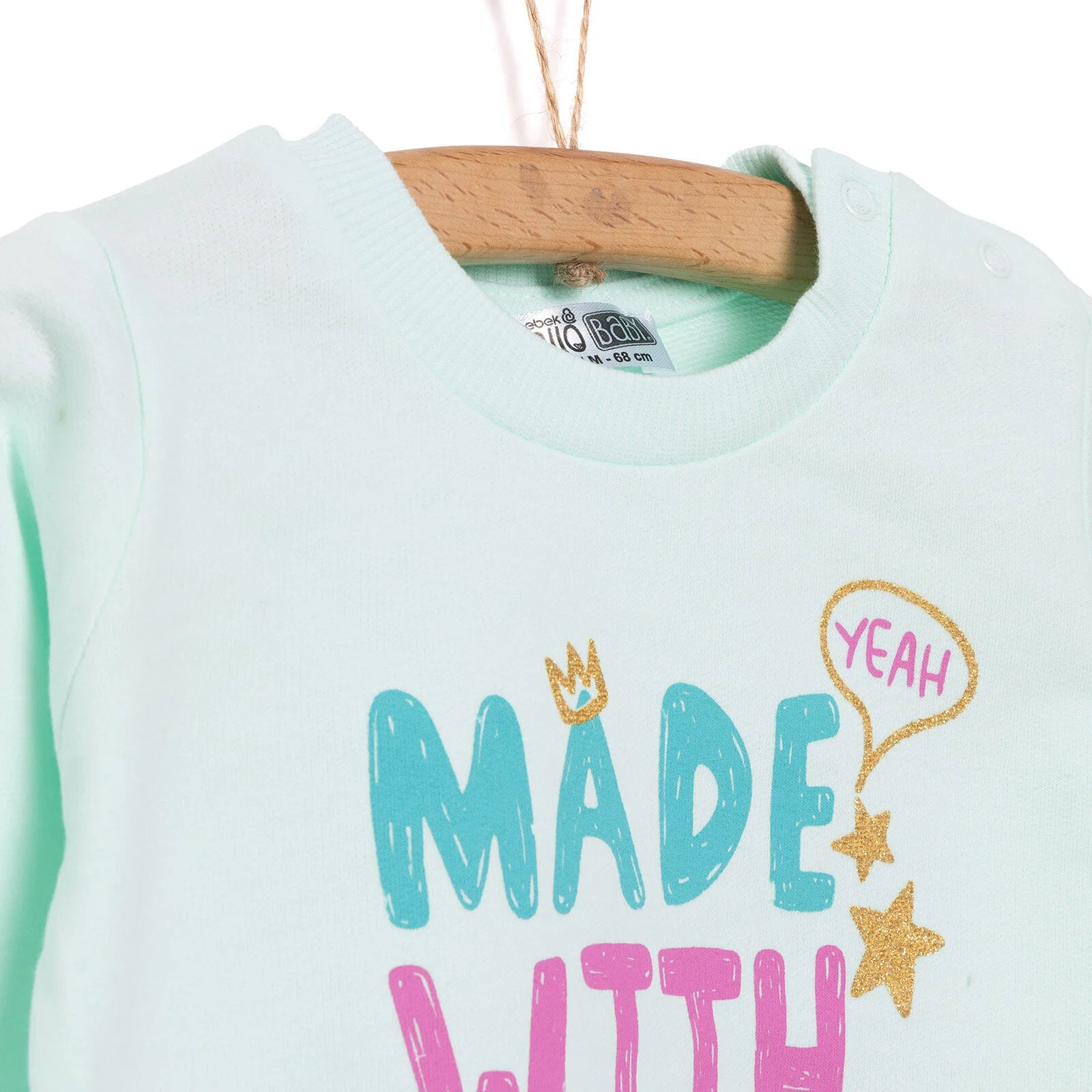 HelloBaby Basic Baby Girl Sweatshirt - Multicolour - ebebek - Black Friday