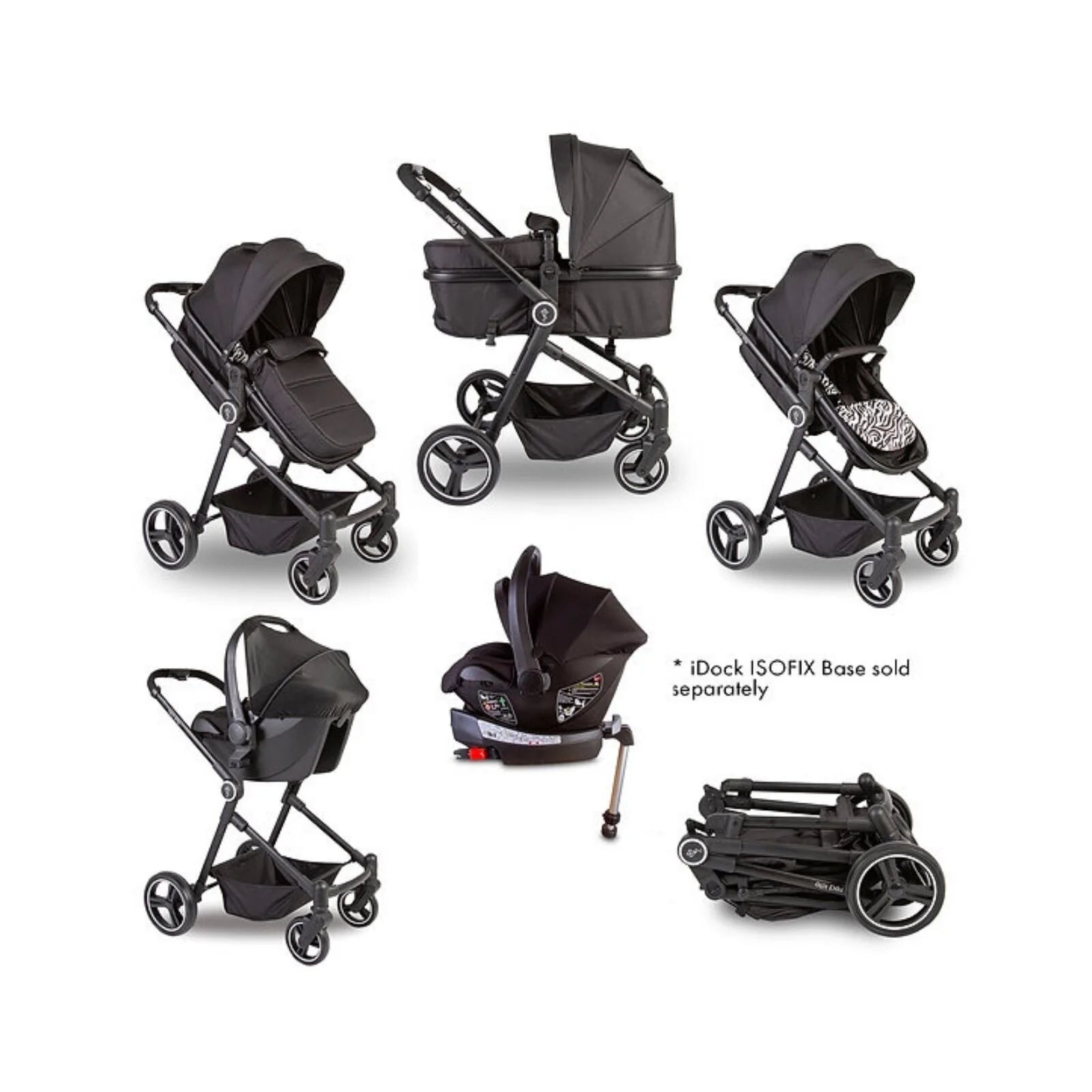 Red Kite Push Me Savanna i - Size 3 - in - 1 Travel System - Zebra - ebebek - Black Friday