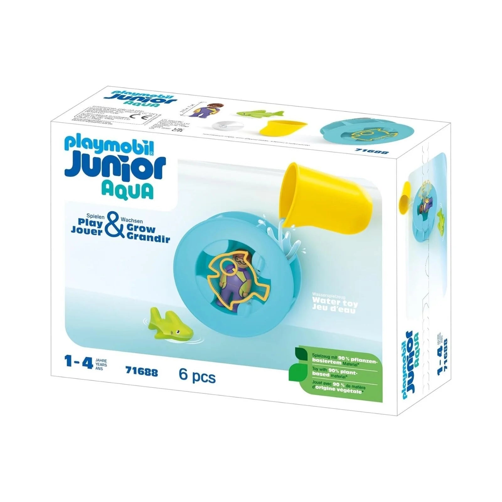 Playmobil Junior Aqua 71688 Water Wheel with Baby Shark - ebebek - Black Friday