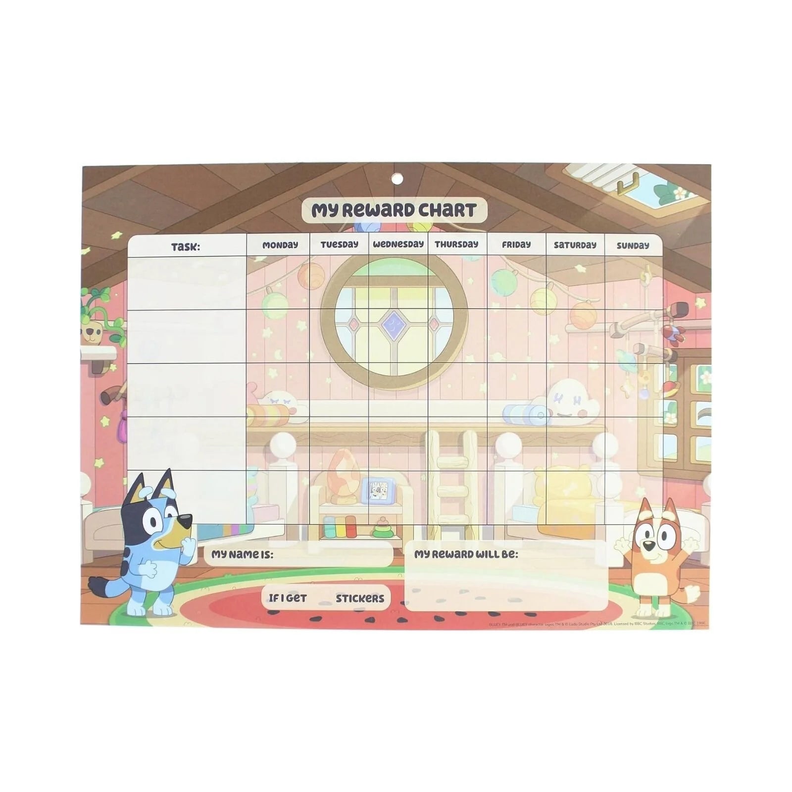 Bluey Reward Chart - ebebek - Black Friday