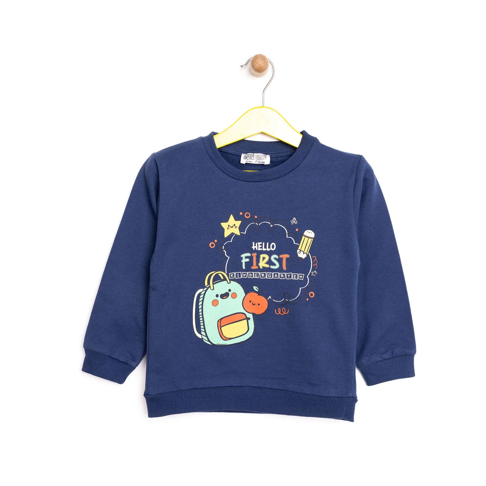 HelloBaby Basic Low Raised School Theme - Navy Blue - ebebek - Black Friday