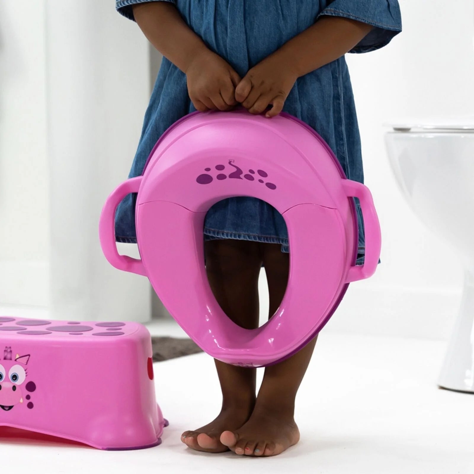 My Carry Potty - My Little Trainer Seat - Pink Dragon - ebebek - Black Friday