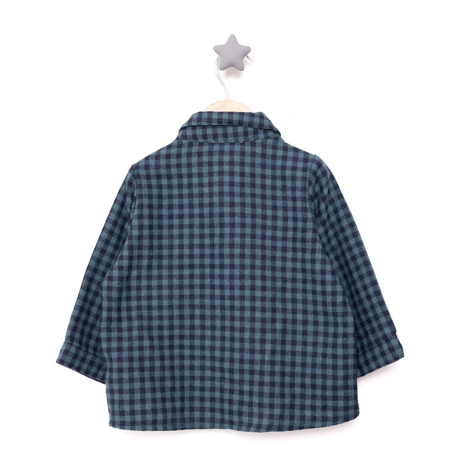 HelloBaby Nordic Forest Boy Shirt - Blue - ebebek - Black Friday