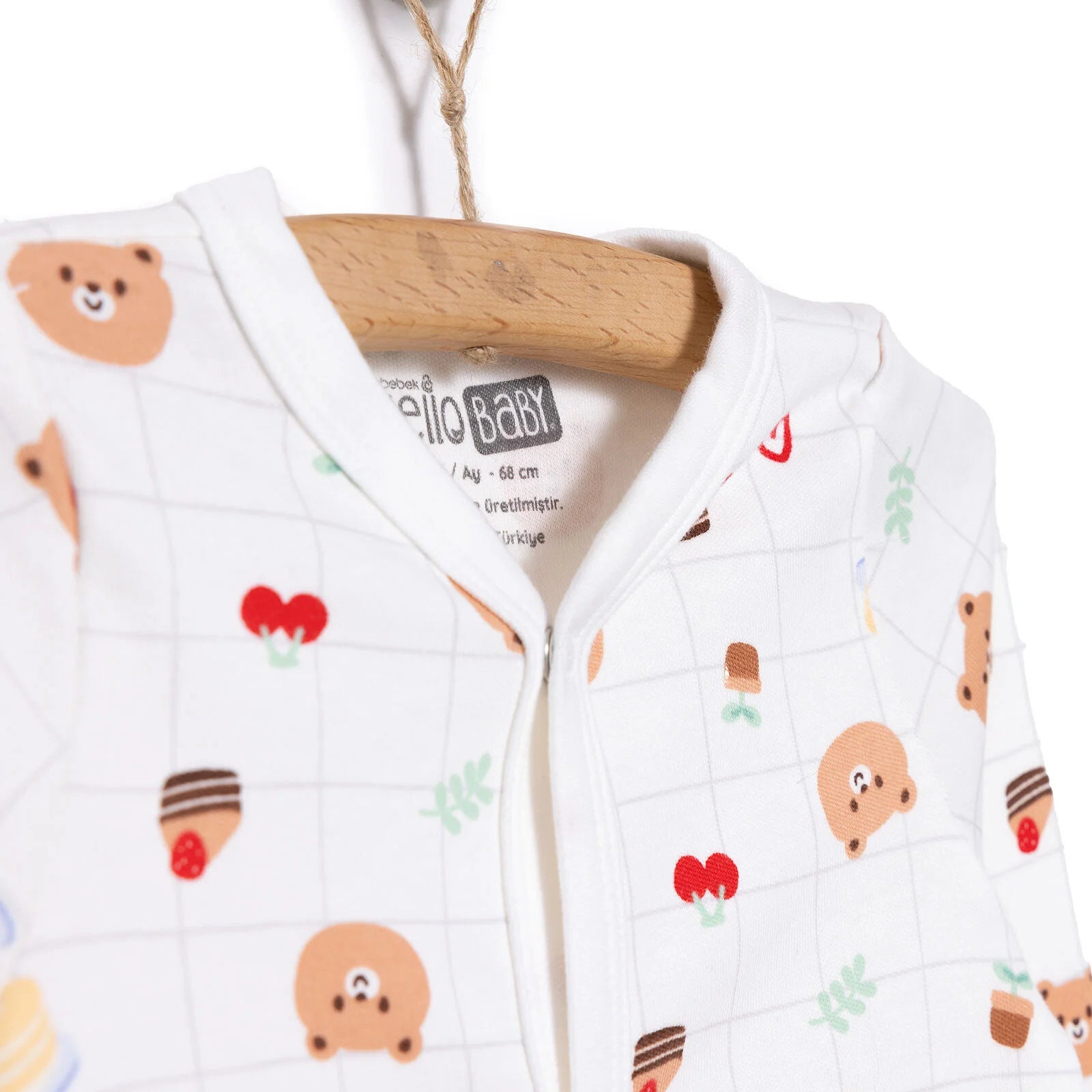 HelloBaby Girl Jumpsuit - Hat - Ecru - ebebek - Black Friday