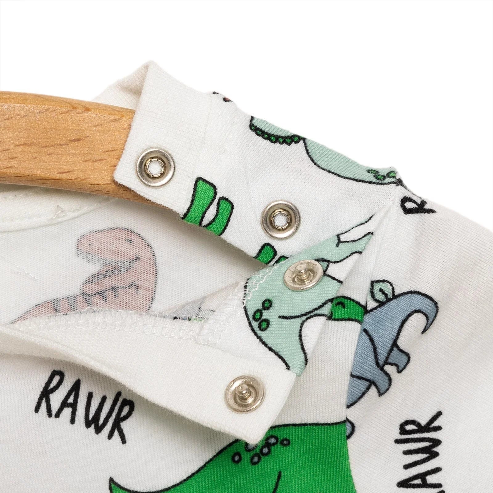 HelloBaby Basic Boy Dinosaur Patterned Tshirt - Brown - ebebek - Black Friday