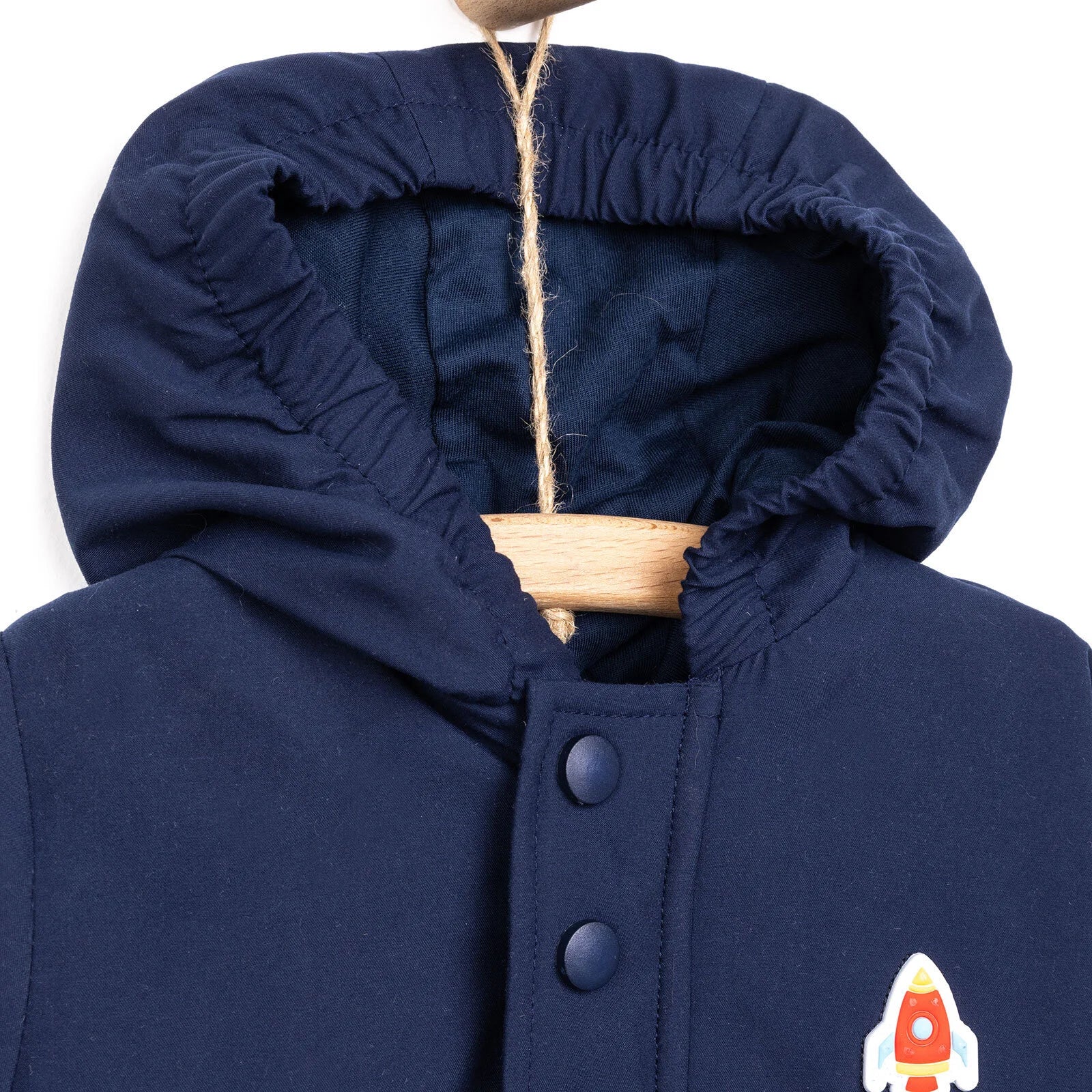 Midimod Baby Boy Raincoat - Navy Blue - ebebek - Black Friday