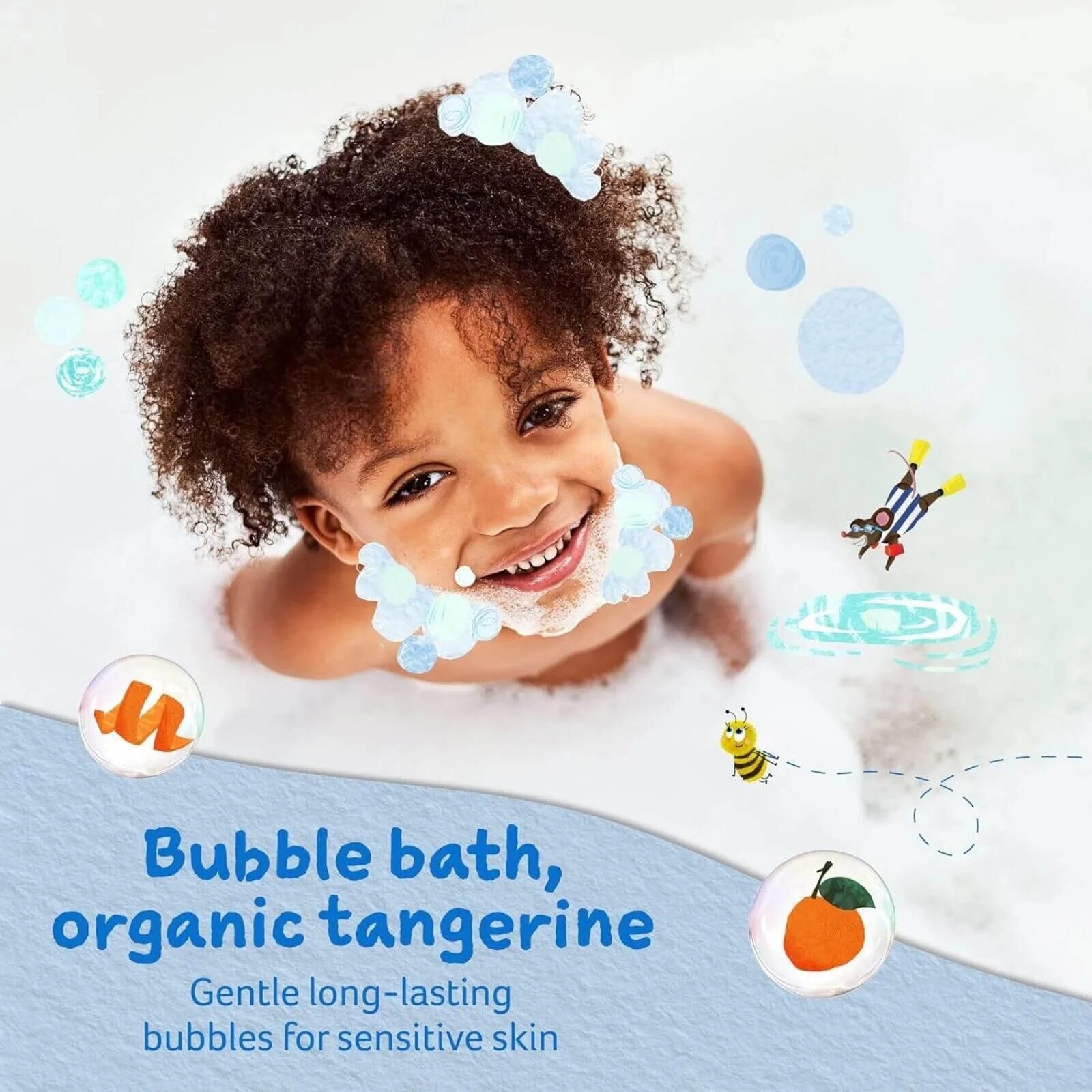 Childs Farm Bubble Bath Organic Tangerine 250ml - ebebek - Black Friday