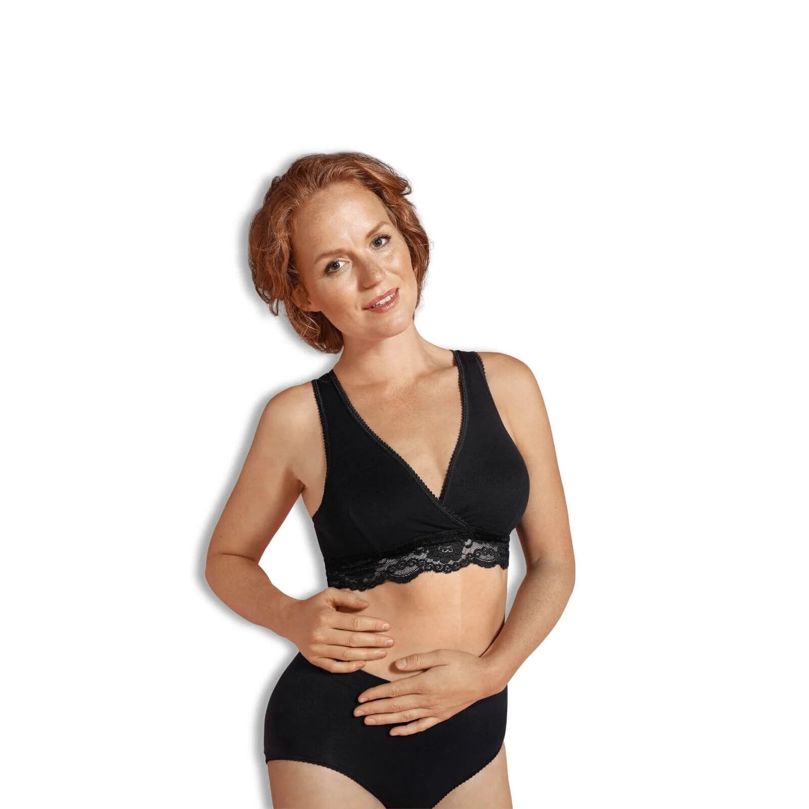 Carriwell Crossover Sleeping & Nursing Bra - Black - ebebek - Black Friday