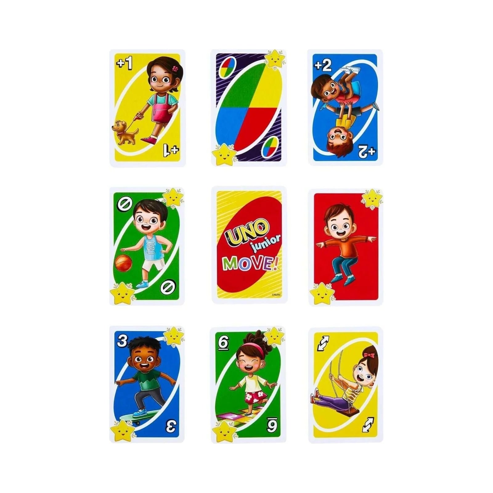 Mattel Uno Junior Move Card Game - ebebek - Black Friday