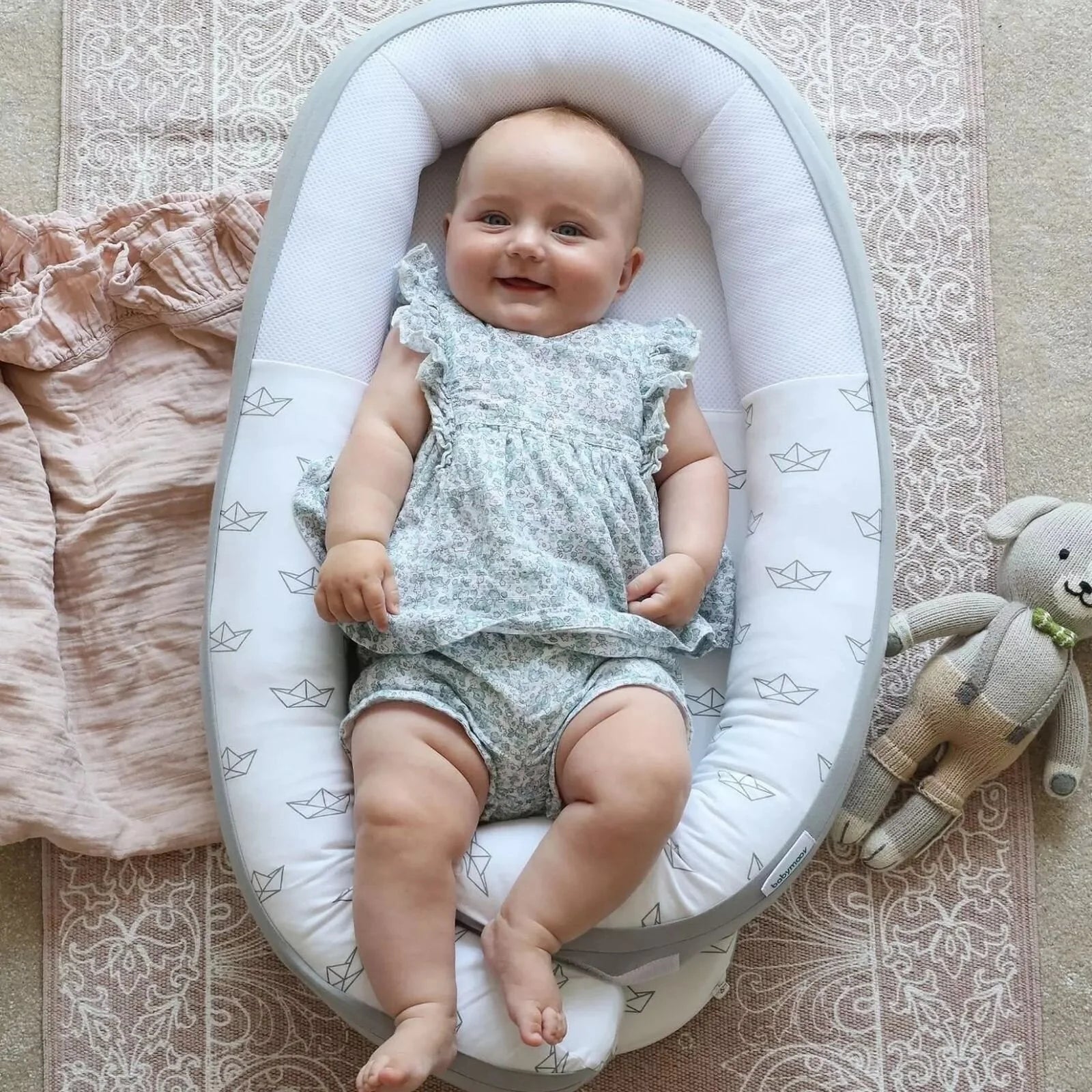 Doomoo Cotton Cocoon - Origami Boats - ebebek - Black Friday