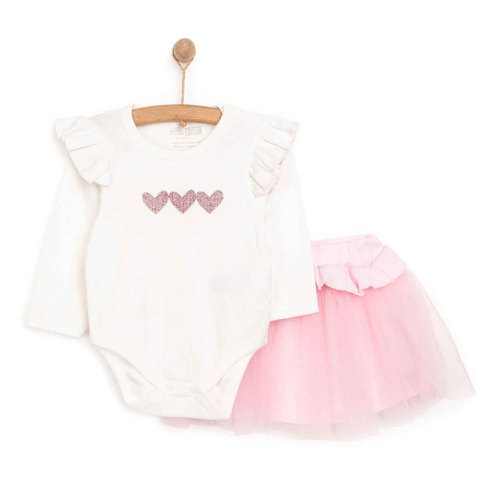 HelloBaby Girl Blouse - Skirt - Ecru - ebebek - Black Friday