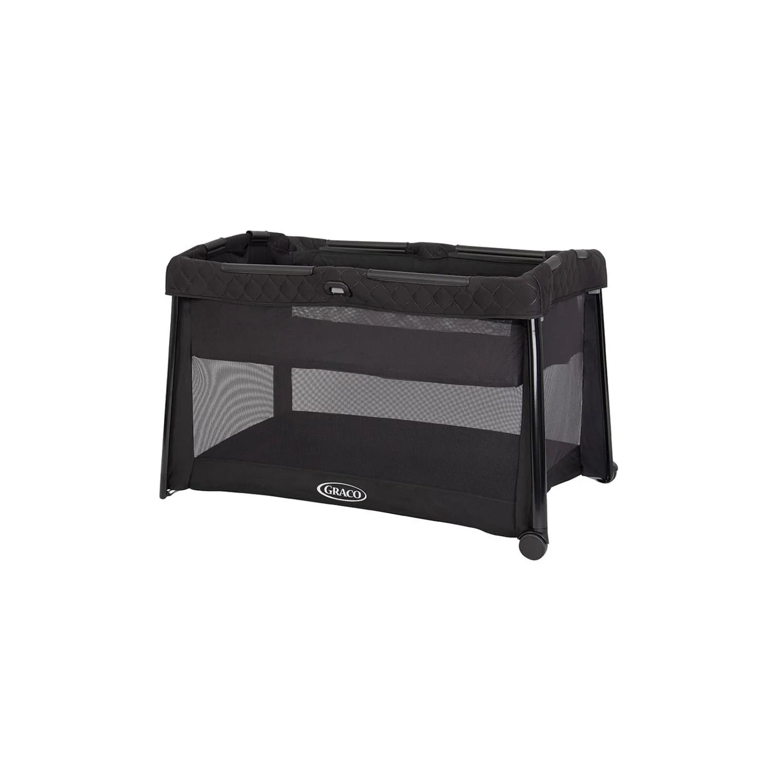 Graco FoldLite LX with Bassinet Travel Cot - Midnight - ebebek - Black Friday