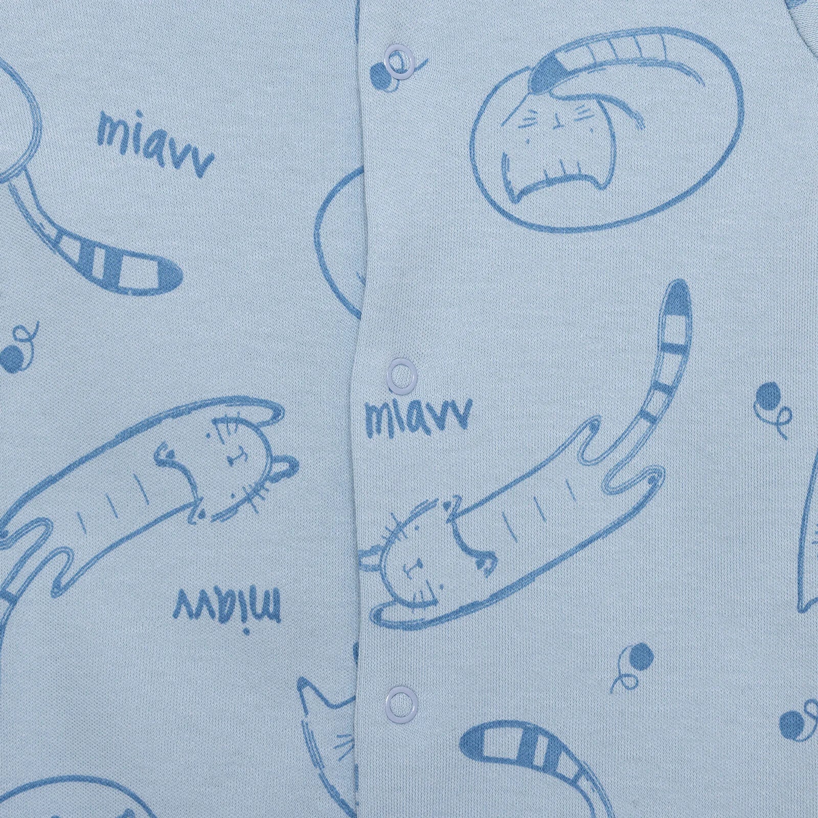 Bebetto Organic Unisex Jumpsuit - Indigo - ebebek - Black Friday