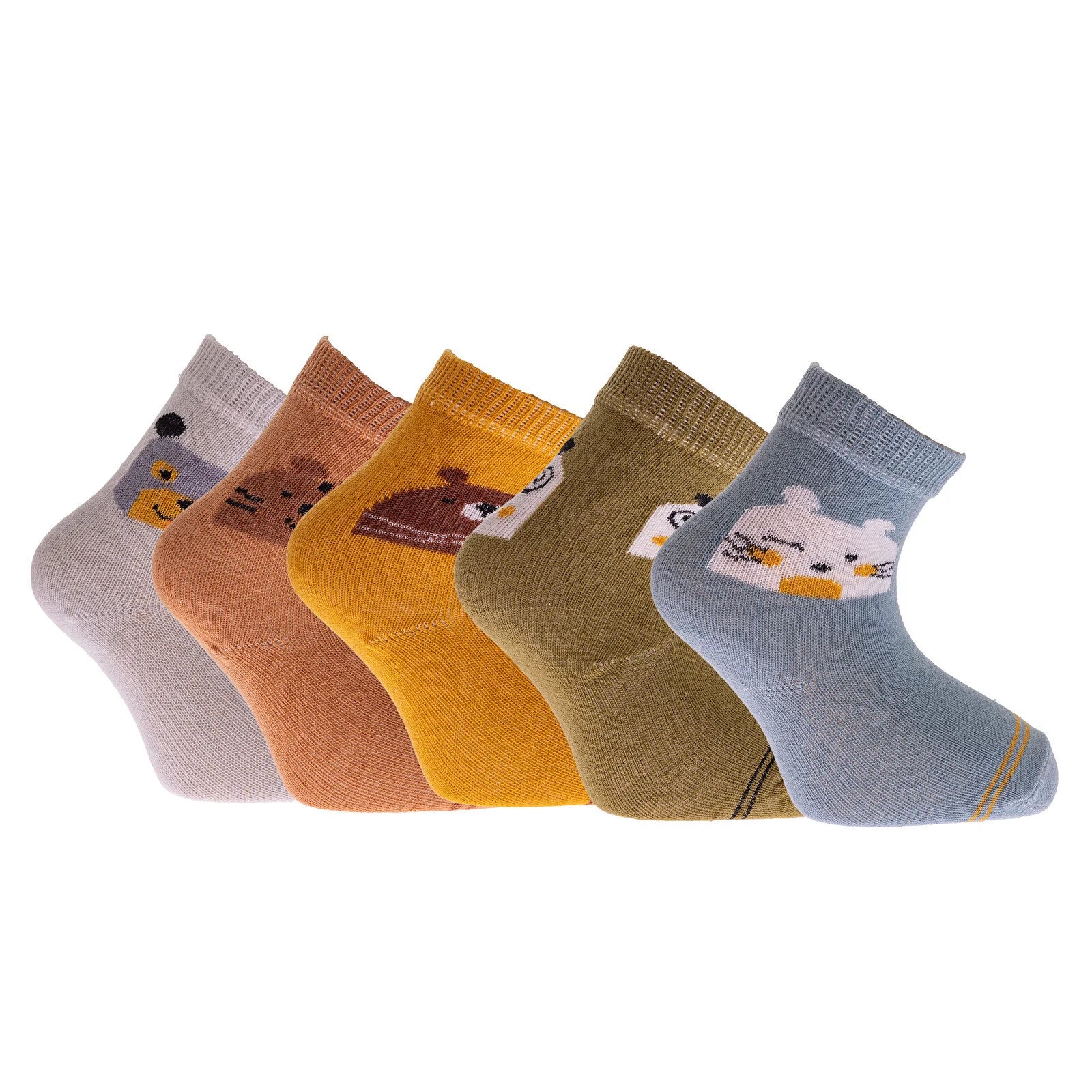 HelloBaby Baby Boy Pack of 5 Socks - Multicolour - ebebek - Black Friday
