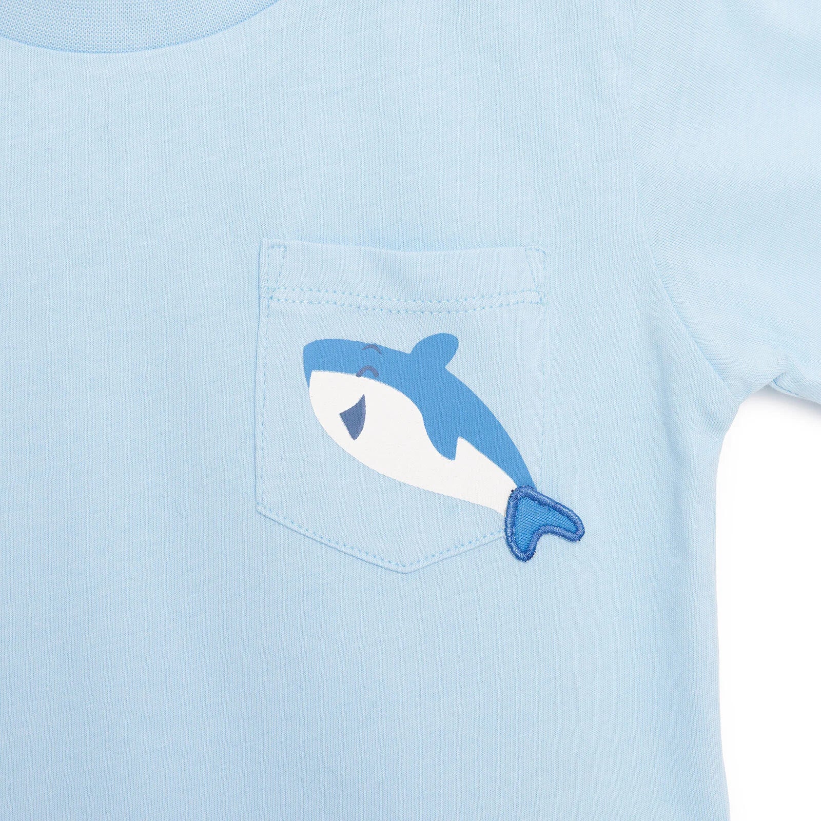 HelloBaby Baby Shark Boy T-shirt - Light Blue - ebebek - Black Friday