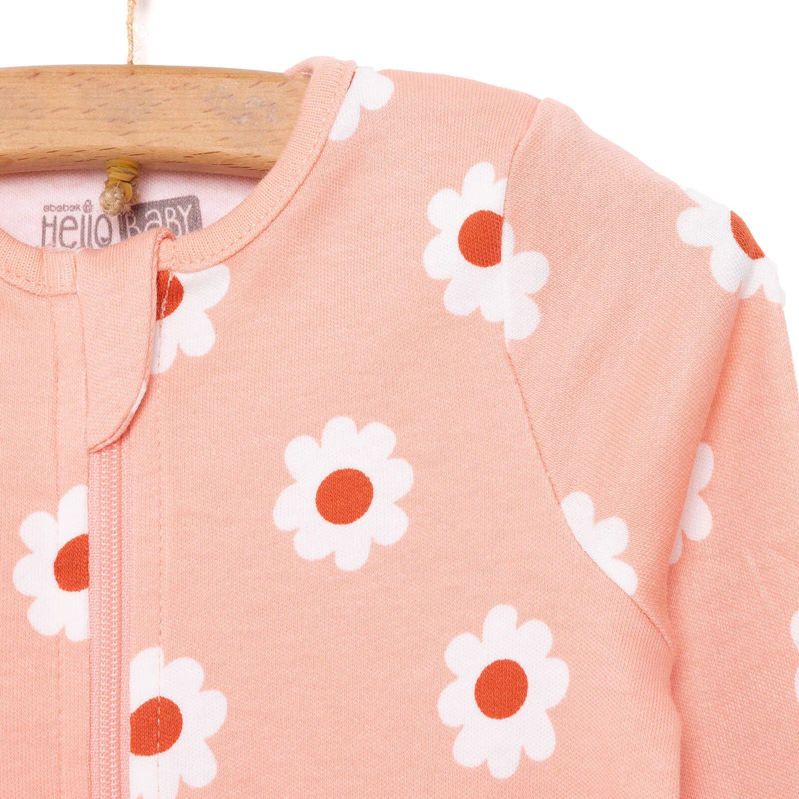 HelloBaby Newborn Baby Girl Footed Jumpsuit - Pink - ebebek - Black Friday