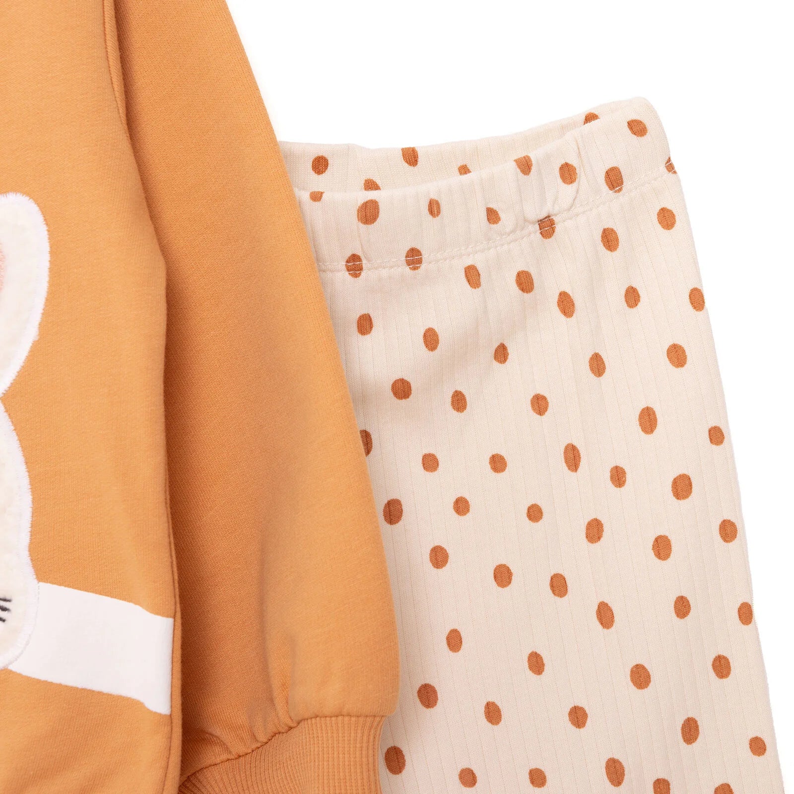 HelloBaby Baby Girl Sweatshirt - Tights - Cinnamon - ebebek - Black Friday