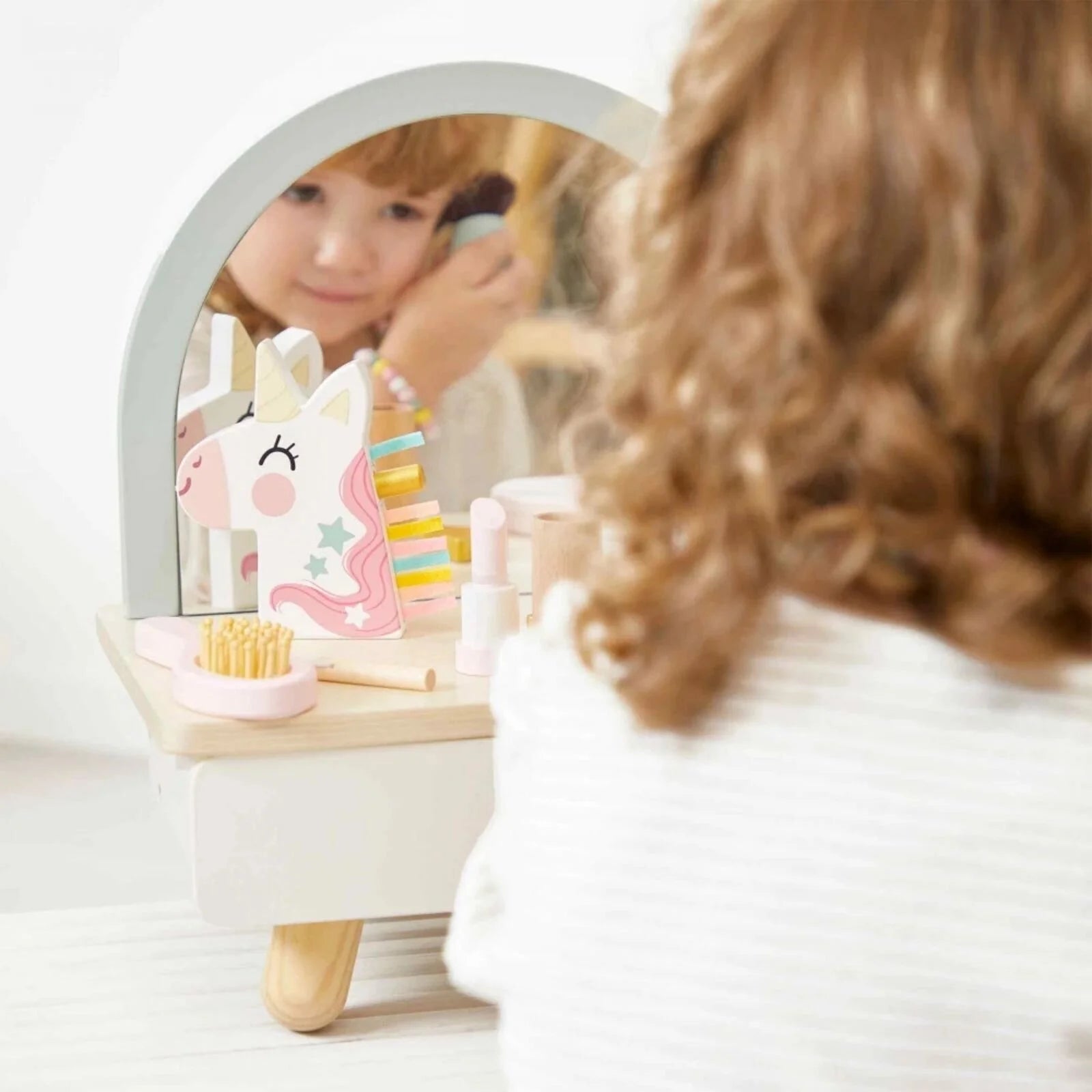 Janod Wooden Dressing Table - Unicorn - ebebek - Black Friday