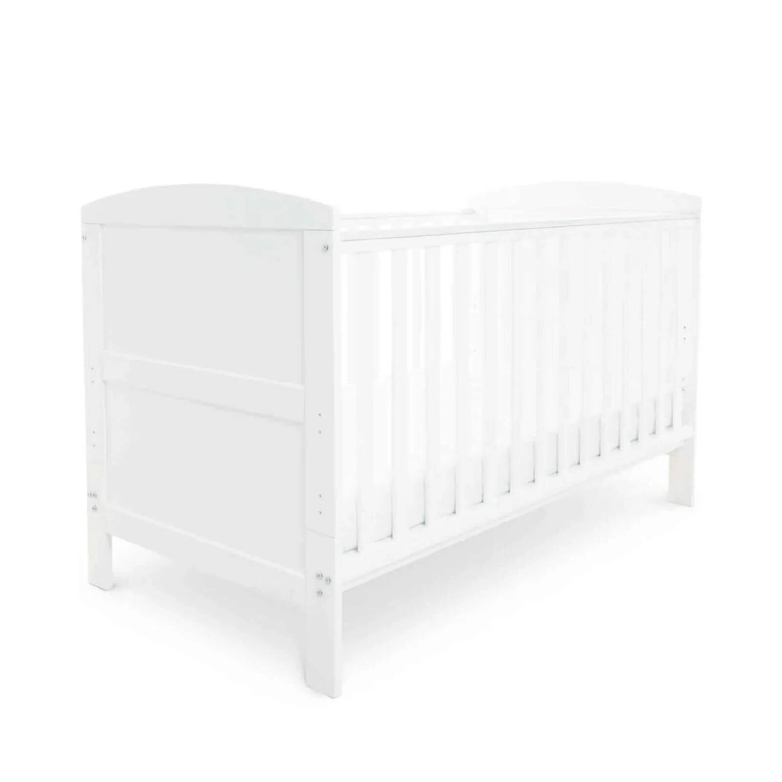 Ickle Bubba Coleby Classic Cot Bed White - Premium Sprung Mattress - ebebek - Black Friday