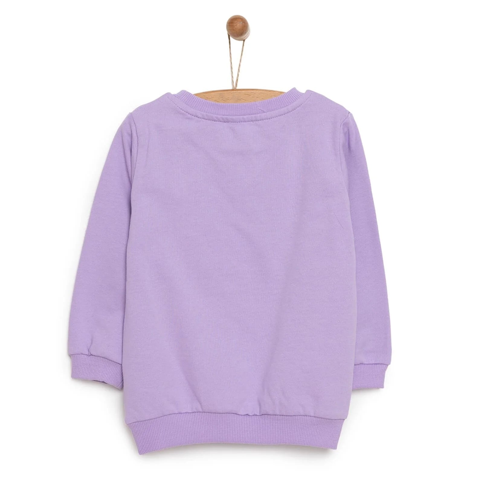 HelloBaby Baby Girl Unicorn Printed Sweatshirt - Purple - ebebek - Black Friday