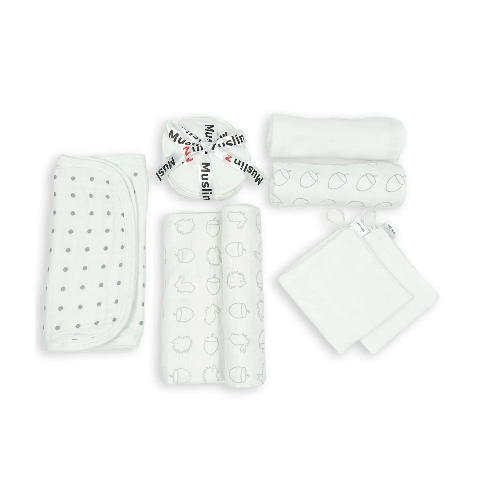 MuslinZ Maternity Bag Set - Grey - ebebek - Black Friday