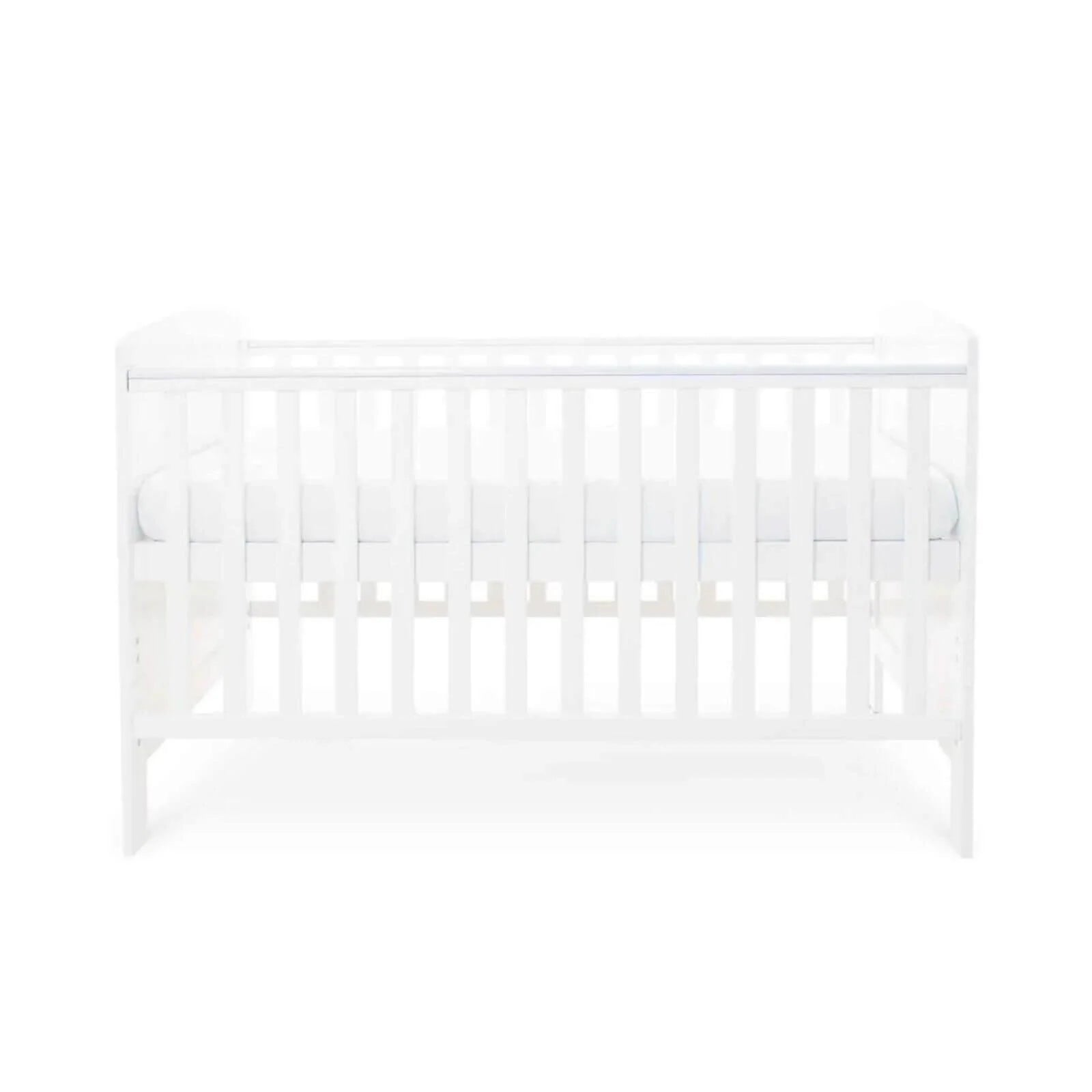 Ickle Bubba Coleby Classic Cot Bed White - Fibre Mattress - ebebek - Black Friday