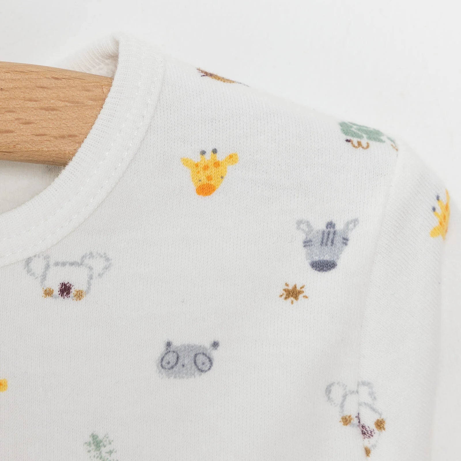 HelloBaby Newborn Unisex Jumpsuit - Ecru - ebebek - Black Friday