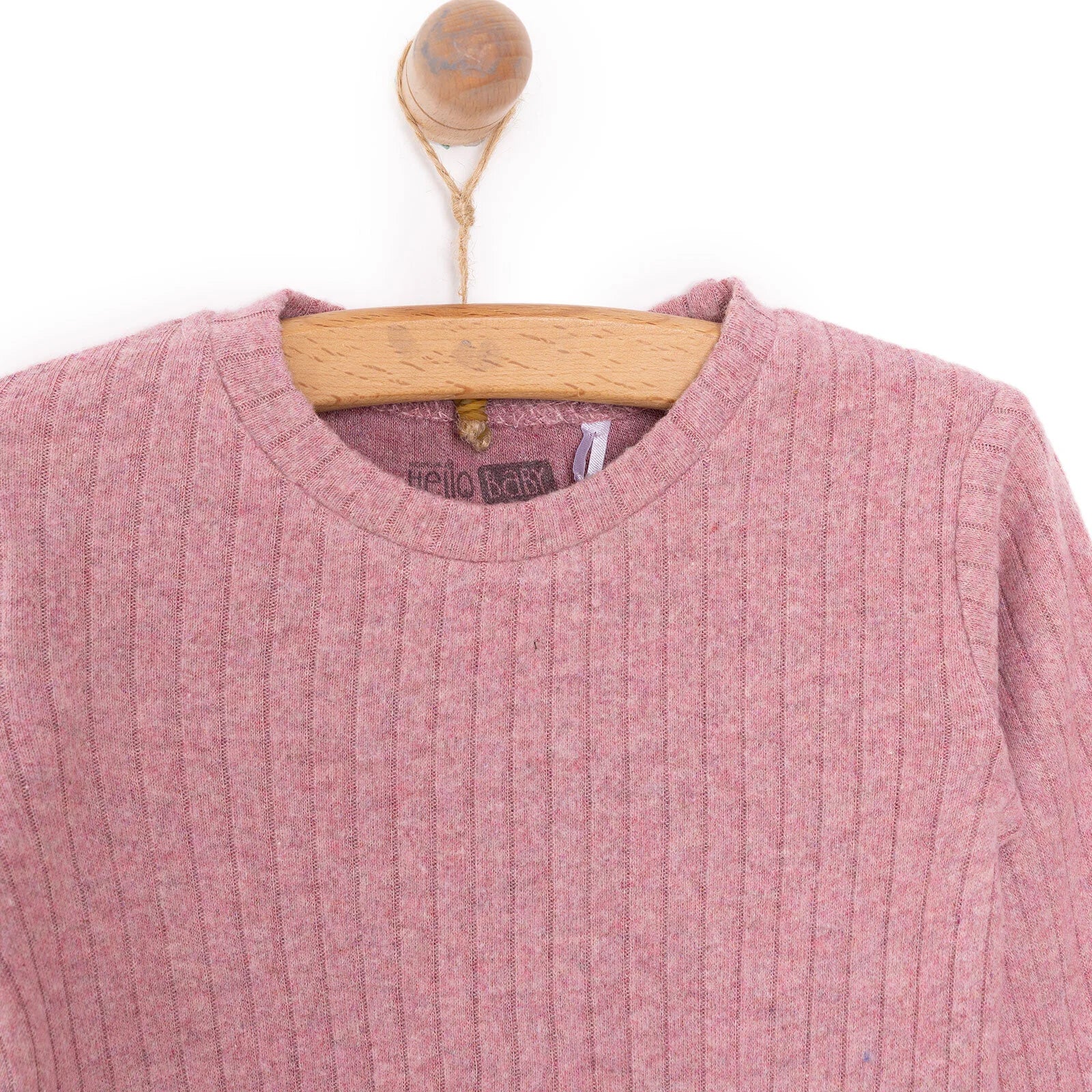 HelloBaby Baby Girl Long Sleeve Pyjamas Set - Light Pink - ebebek - Black Friday