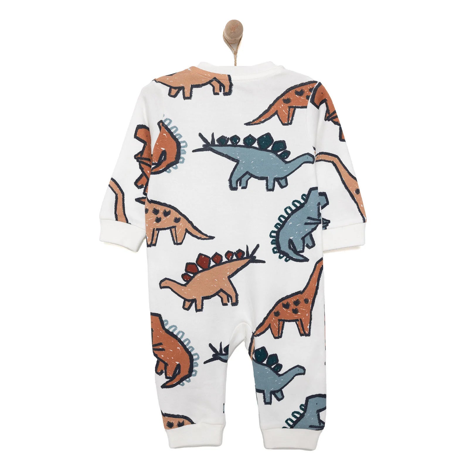 HelloBaby Newborn Unisex Jumpsuit - Ecru - ebebek - Black Friday