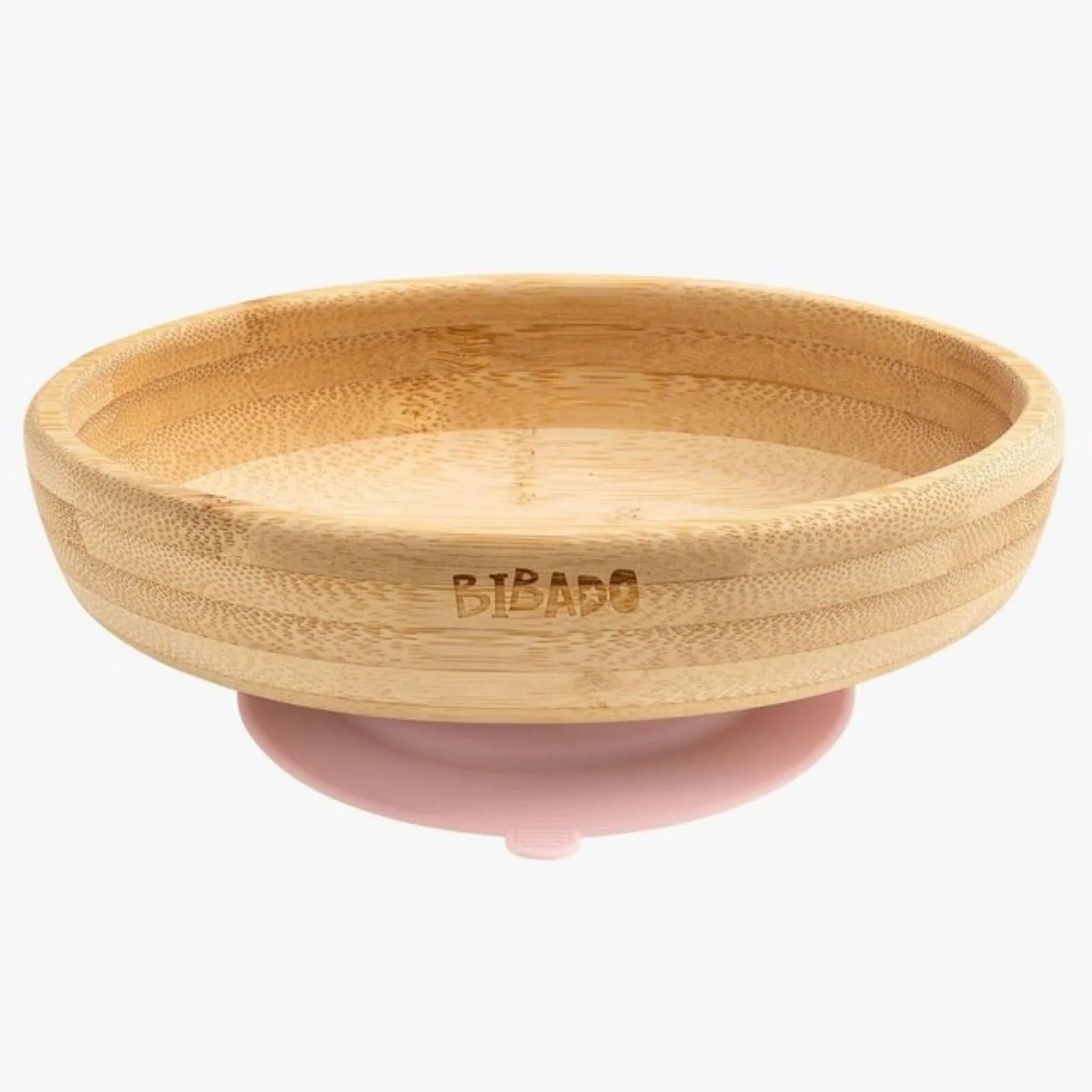 Bibado Natural Bamboo Suction Bowl - Blush - ebebek - Black Friday