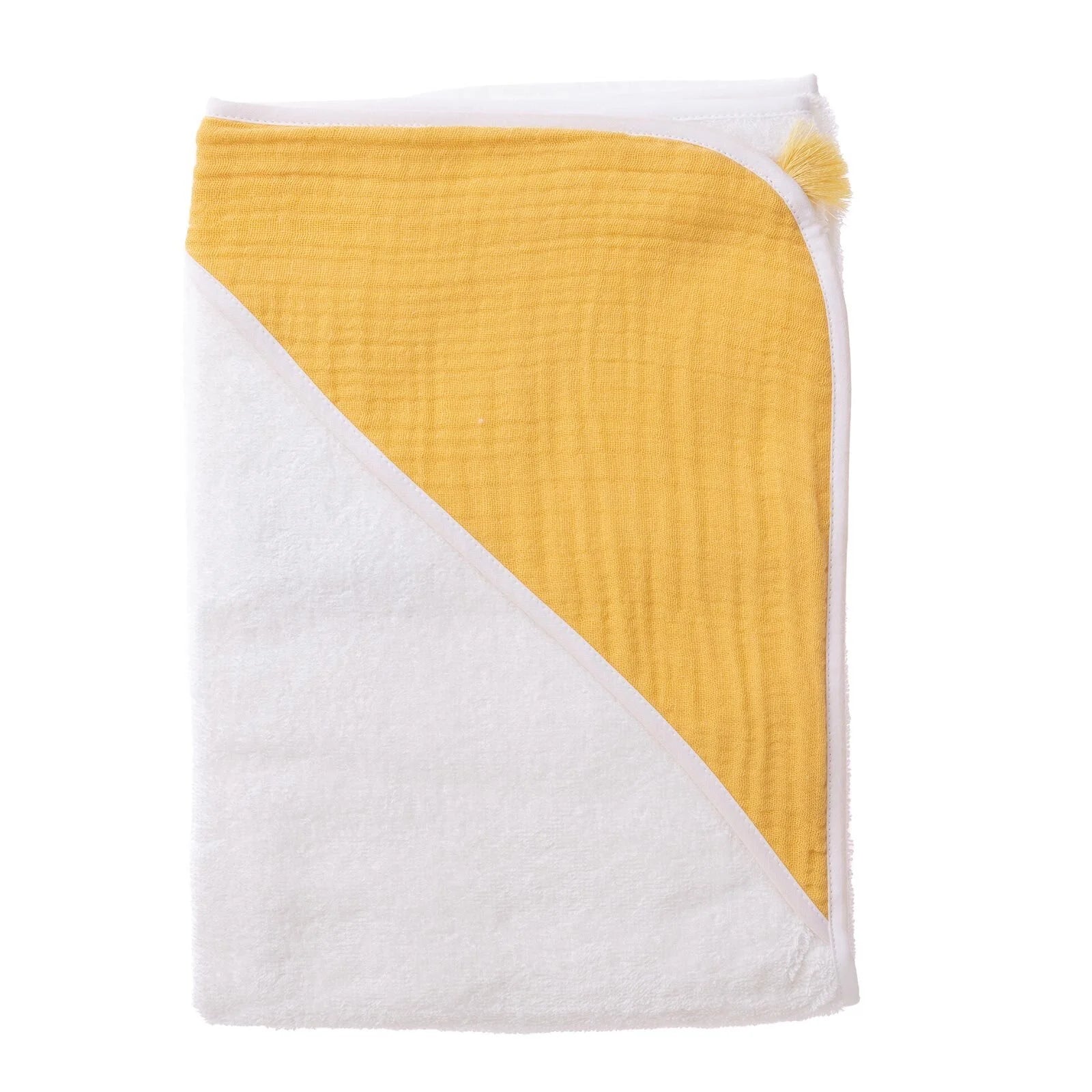 Mollia Unisex Baby Towel - Yellow - ebebek - Black Friday