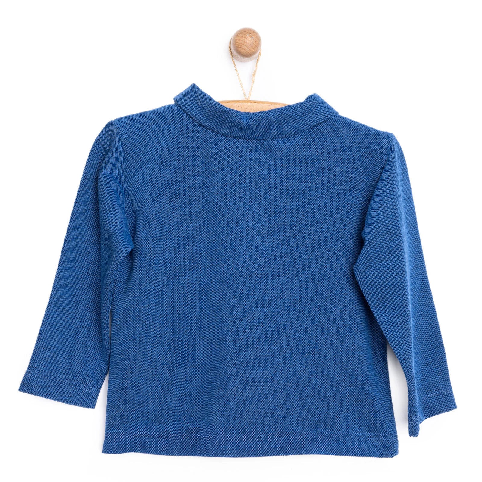HelloBaby Basic Boy Camisole Long Sleeve T-Shirt - Blue - ebebek - Black Friday