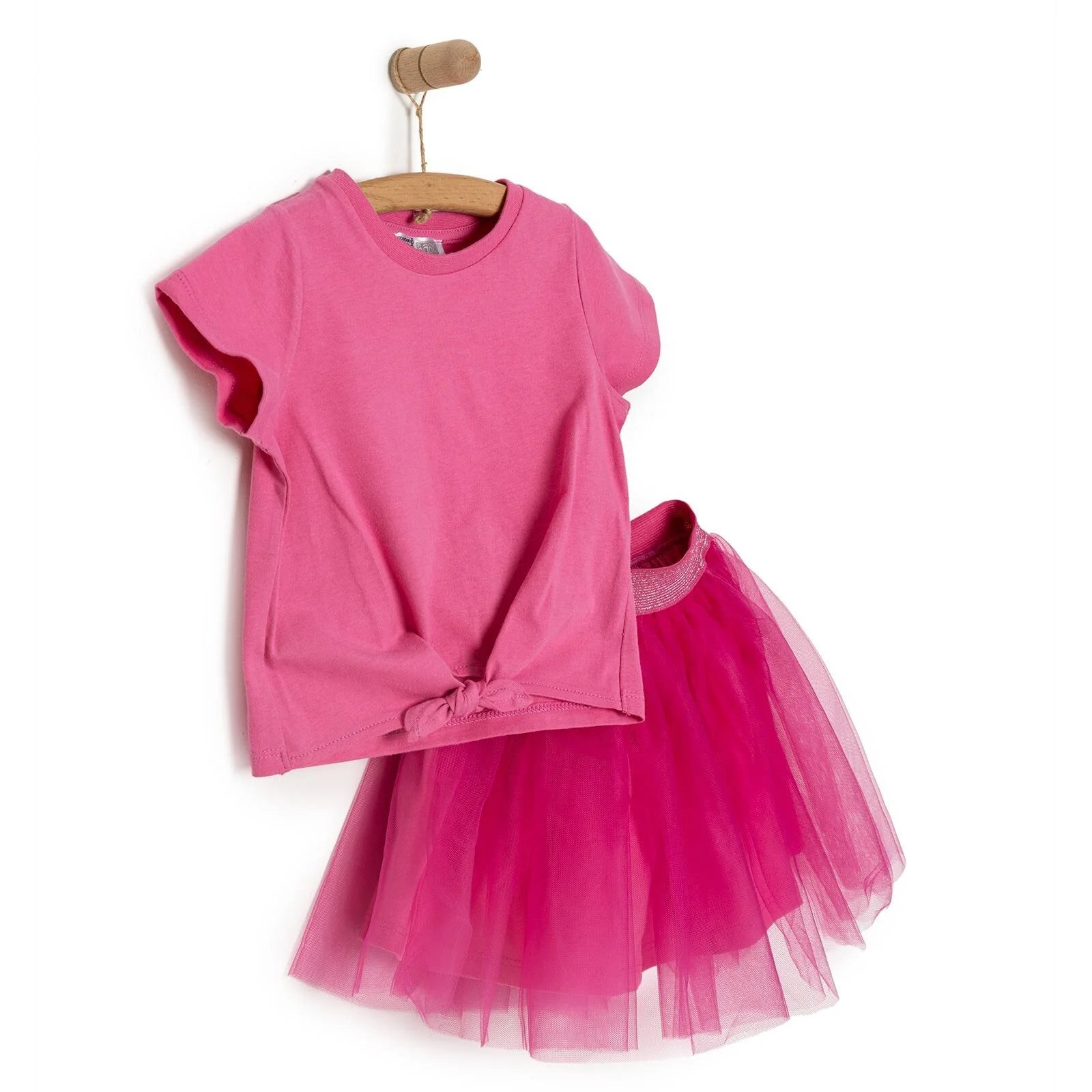 HelloBaby Little Blooms Girl Blouse - Skirt - Pink - ebebek - Black Friday